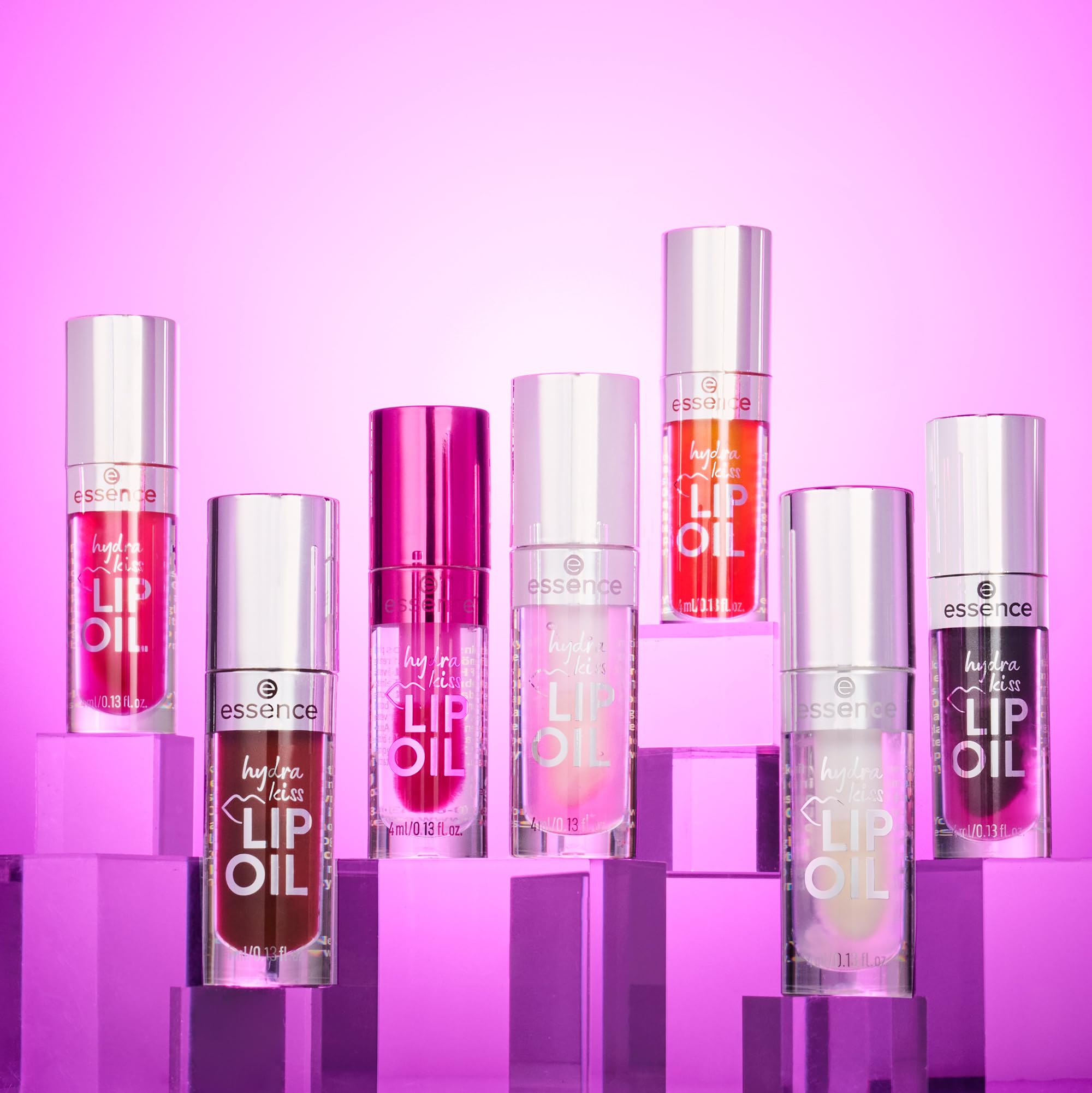 essence hydra kiss LIP OIL, moisturizing/hydrating, caring, with oils, shiny, dewy (4ml)