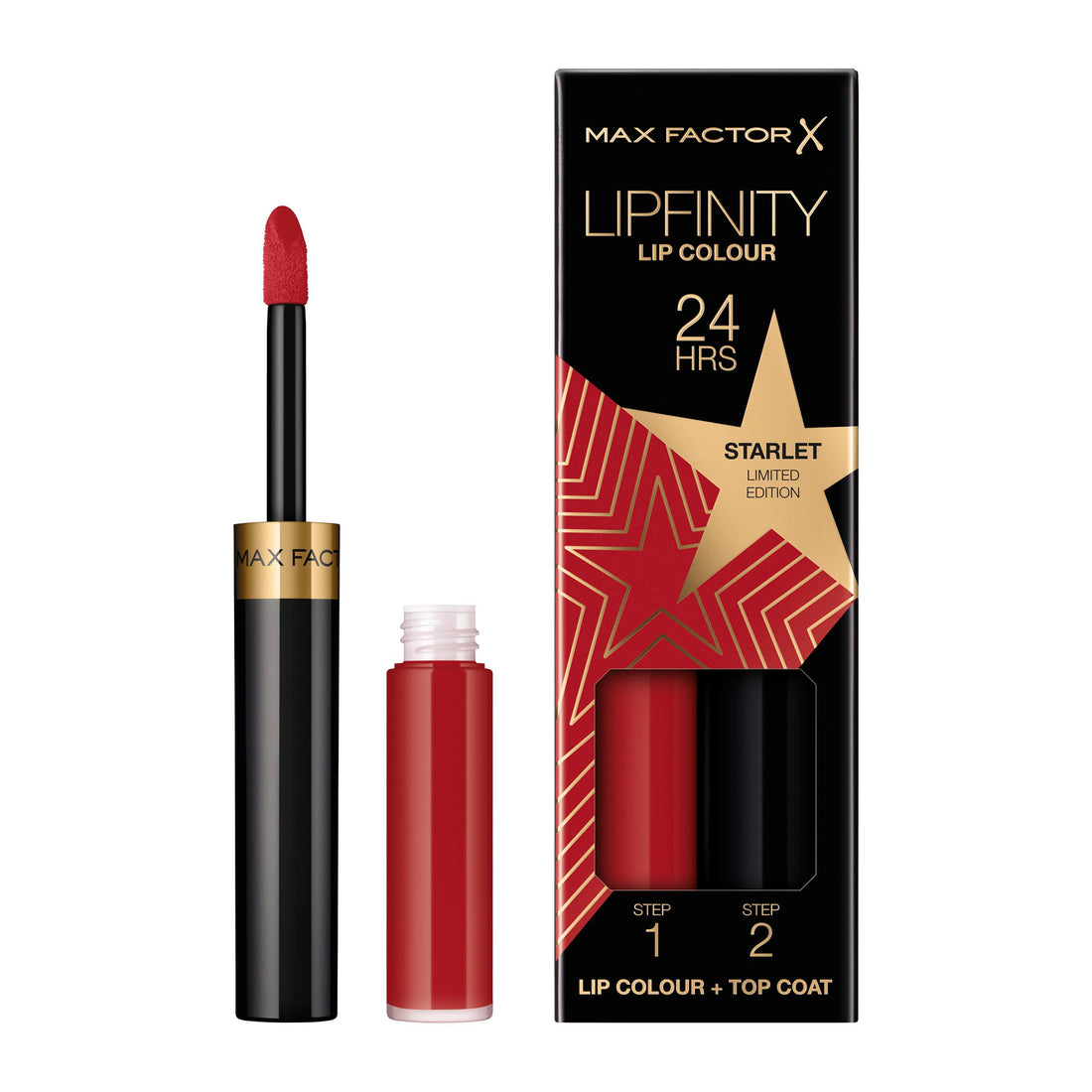 Max Factor Lipfinity Long-Lasting Two Step Lipstick - 016 Glowing Pink, 4.2g Halalzen