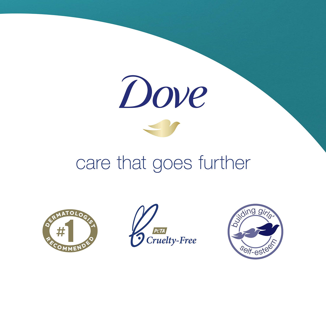 Dove Beauty Bar Soap Antibacterial Care 6 Count For Clean, Moisturized Skin, Removes Bacteria 3.75 oz