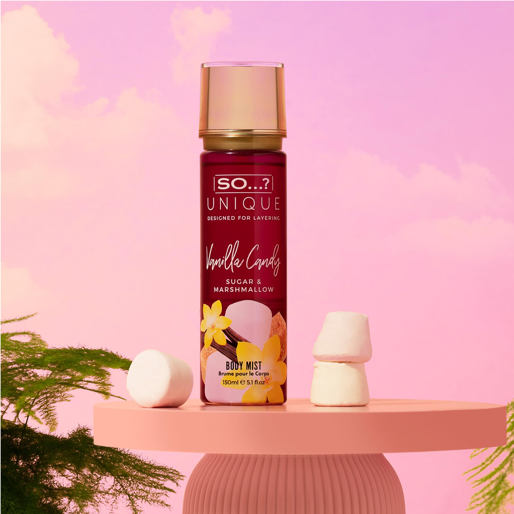 So…? Unique Womens White Blossom Body Mist Fragrance Spray 150ml Halalzen