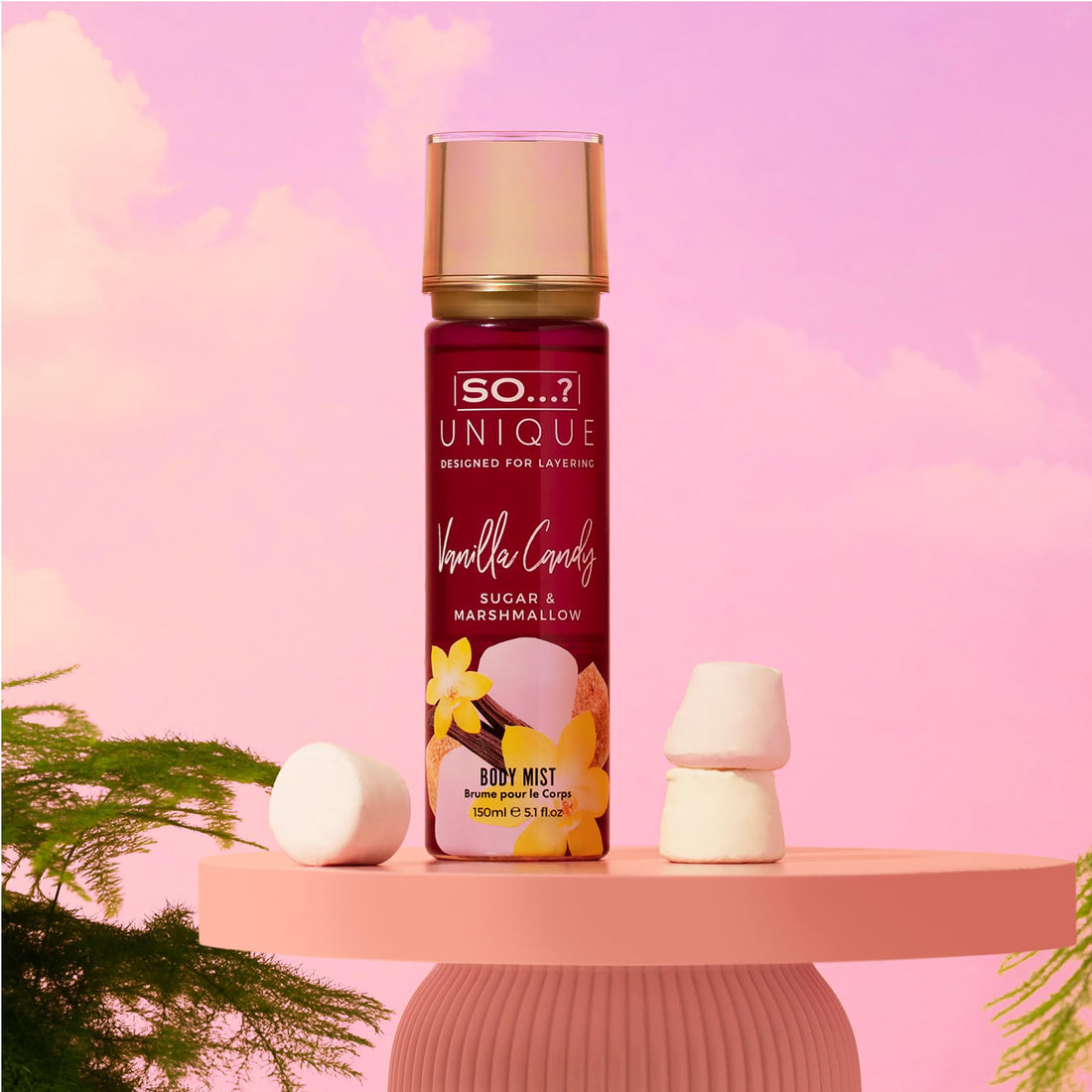 So…? Unique Womens White Blossom Body Mist Fragrance Spray 150ml Halalzen
