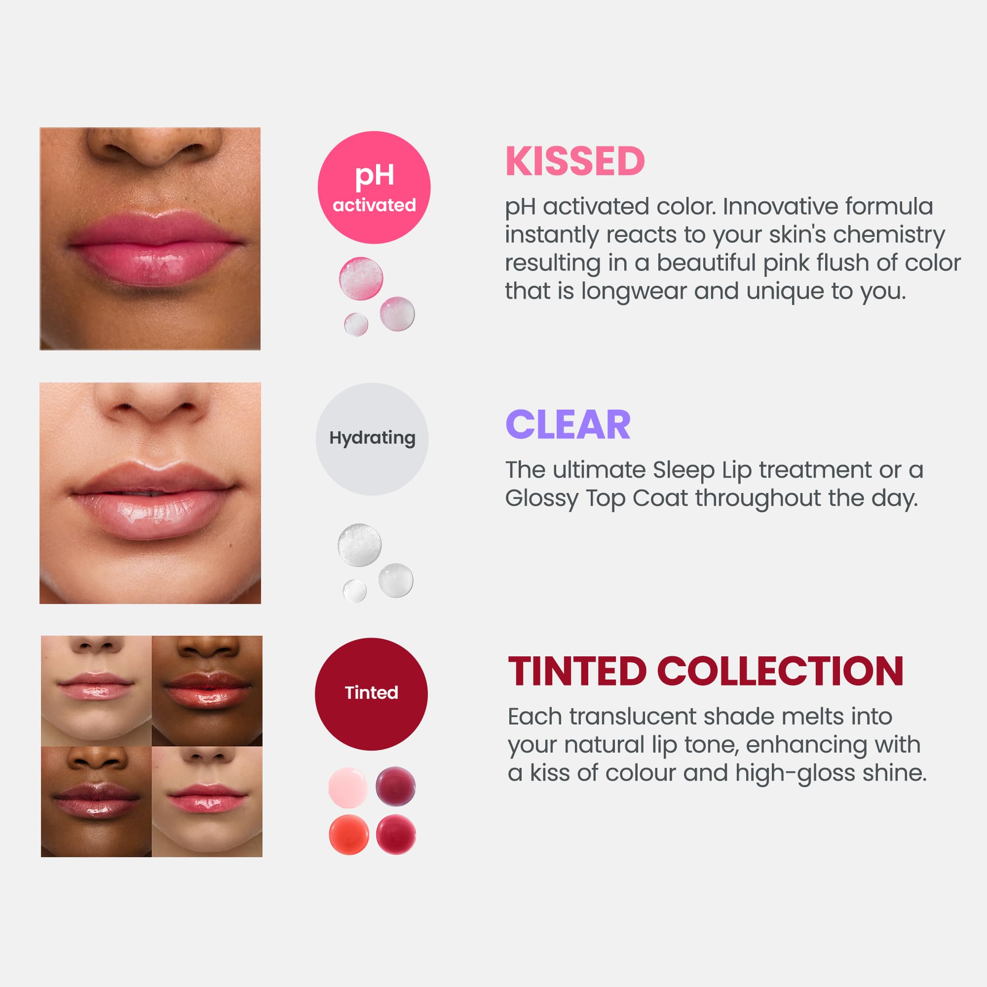 Wonderskin Lip Oil Rehab Serum - Tinted Lip Oil, Hydrating, Moisturizing, and Non-Sticky Deep Red Tint Serum for Dry Lips (Honey) Halalzen