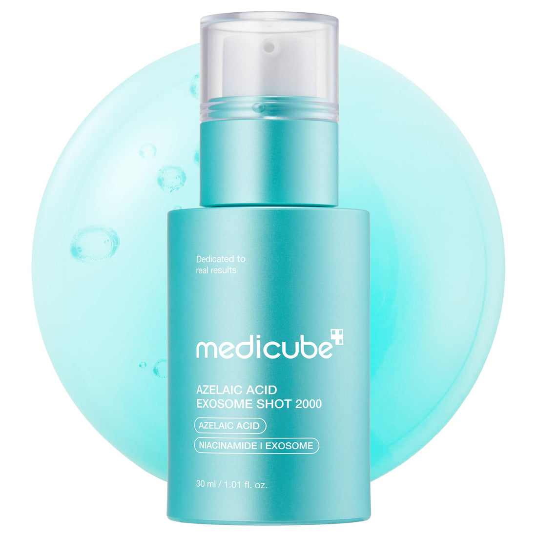 medicube Exosome Shot Zero 2,000 PPM Spicule Facial Serum | Liquid Skin Booster Serum | Exosome, AHA+BHA+PHA | Pore Care, Dead Skin Cells, Skin Texture | Korean Skincare, 1.01 fl.oz Halalzen