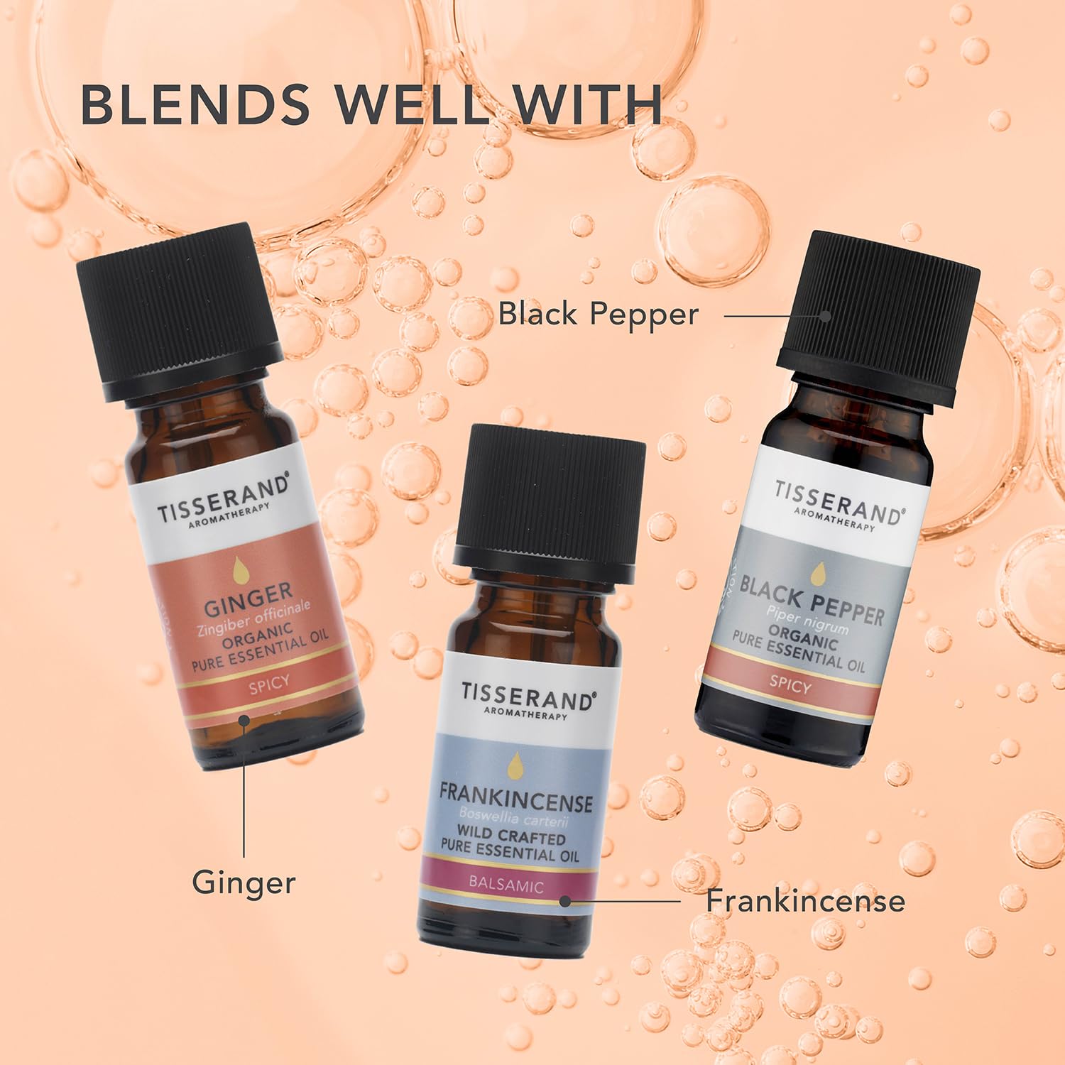 Tisserand Aromatherapy,Lavender - Organic Essential Oil,Massage Oil, Aromatherapy Oil, Skin Oil, Oil for Diffuser,100% Pure Essential Oil - 9ml