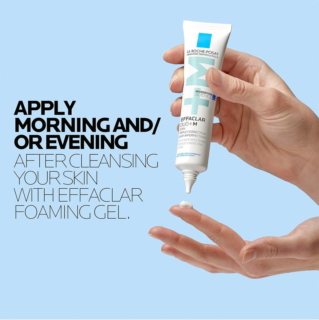 La Roche-Posay Effaclar Duo+M, Anti-Breakout Corrective Gel Moisturiser With Salicylic Acid & Niacinamide, Anti-Imperfections Triple Corrective Care, For Oily Blemish-Prone Skin, 40ml