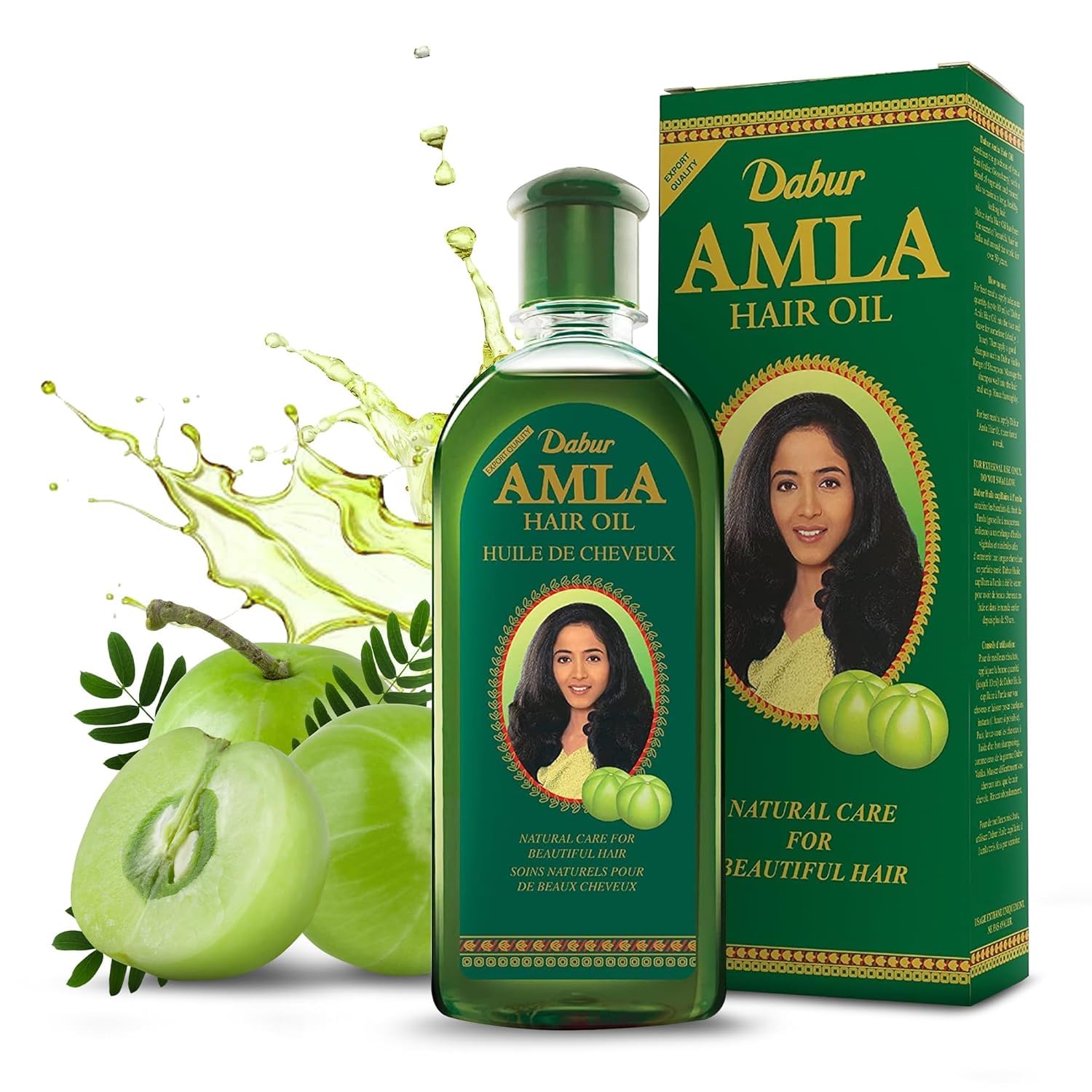 Dabur Amla Hair Oil - 200ml | For Strong, Long and Thick hair | Nourishes Scalp | Controls Hair Fall, Strengthens Hair & Promotes Hair Growth