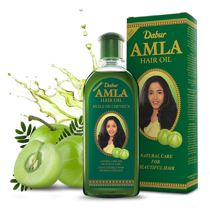 Dabur Amla Hair Oil - 200ml | For Strong, Long and Thick hair | Nourishes Scalp | Controls Hair Fall, Strengthens Hair & Promotes Hair Growth Halalzen