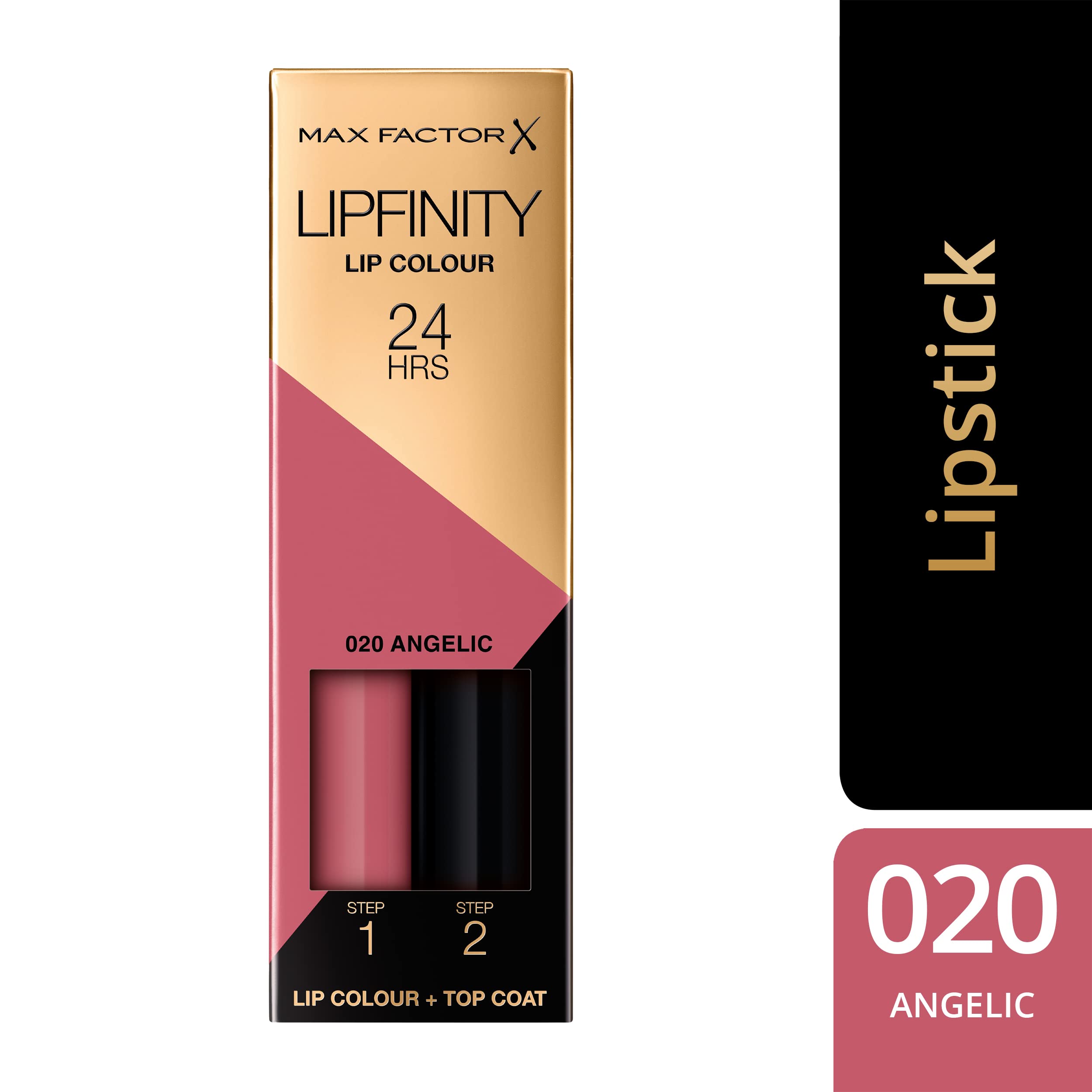 Max Factor Lipfinity Long-Lasting Two Step Lipstick - 016 Glowing Pink, 4.2g Halalzen