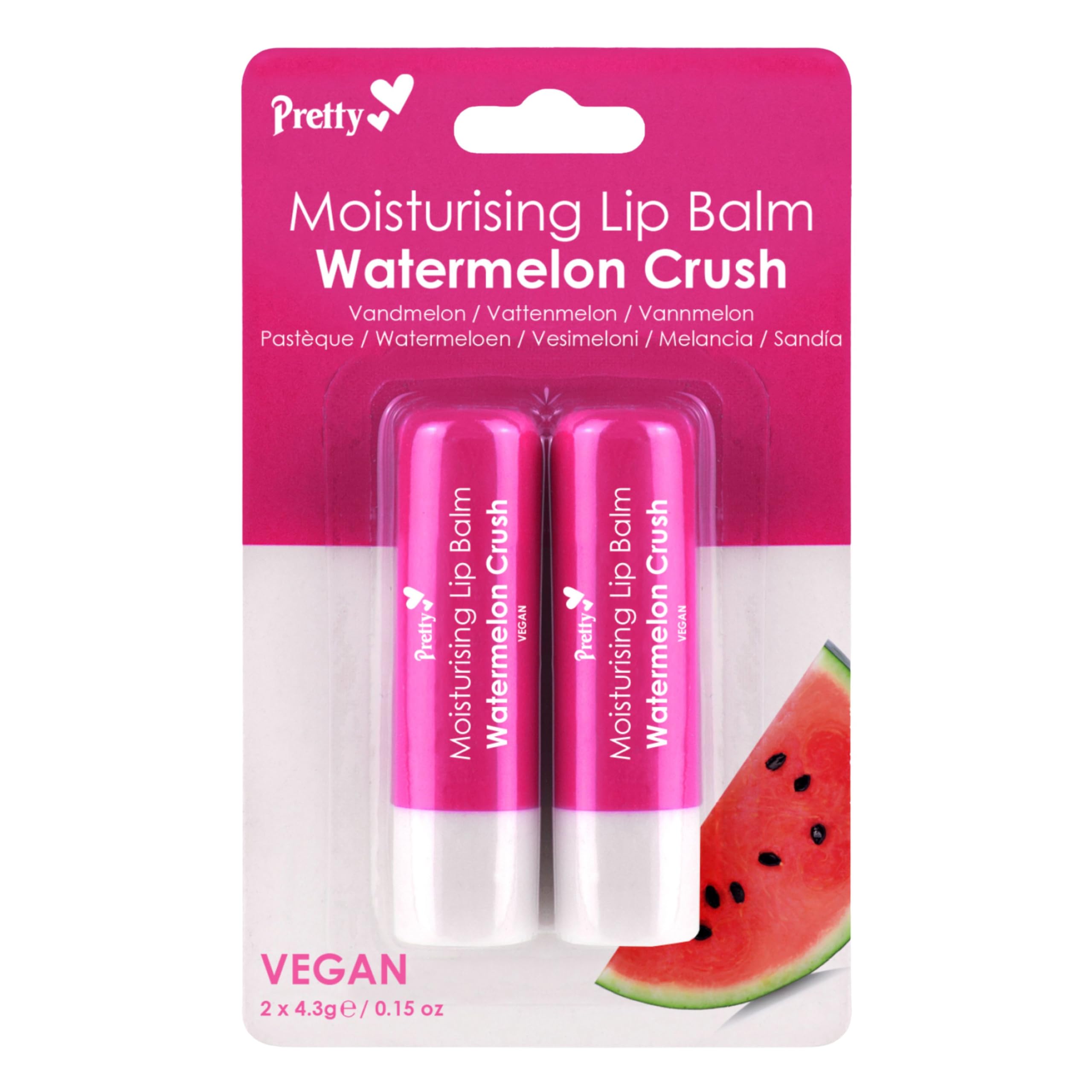 Pretty Moisturising Lip Balm - Strawberry