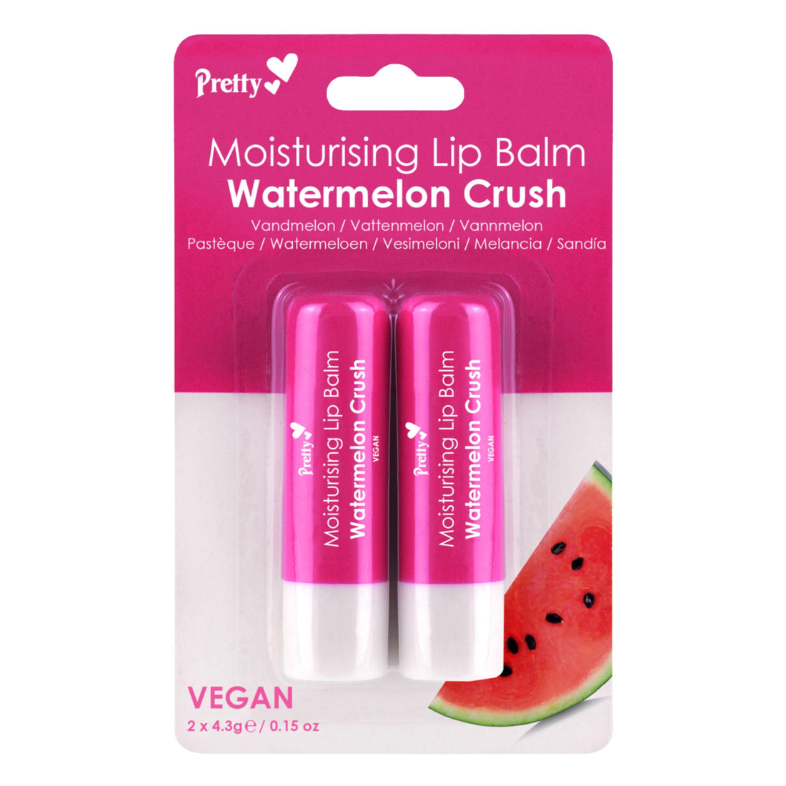Pretty Moisturising Lip Balm - Strawberry