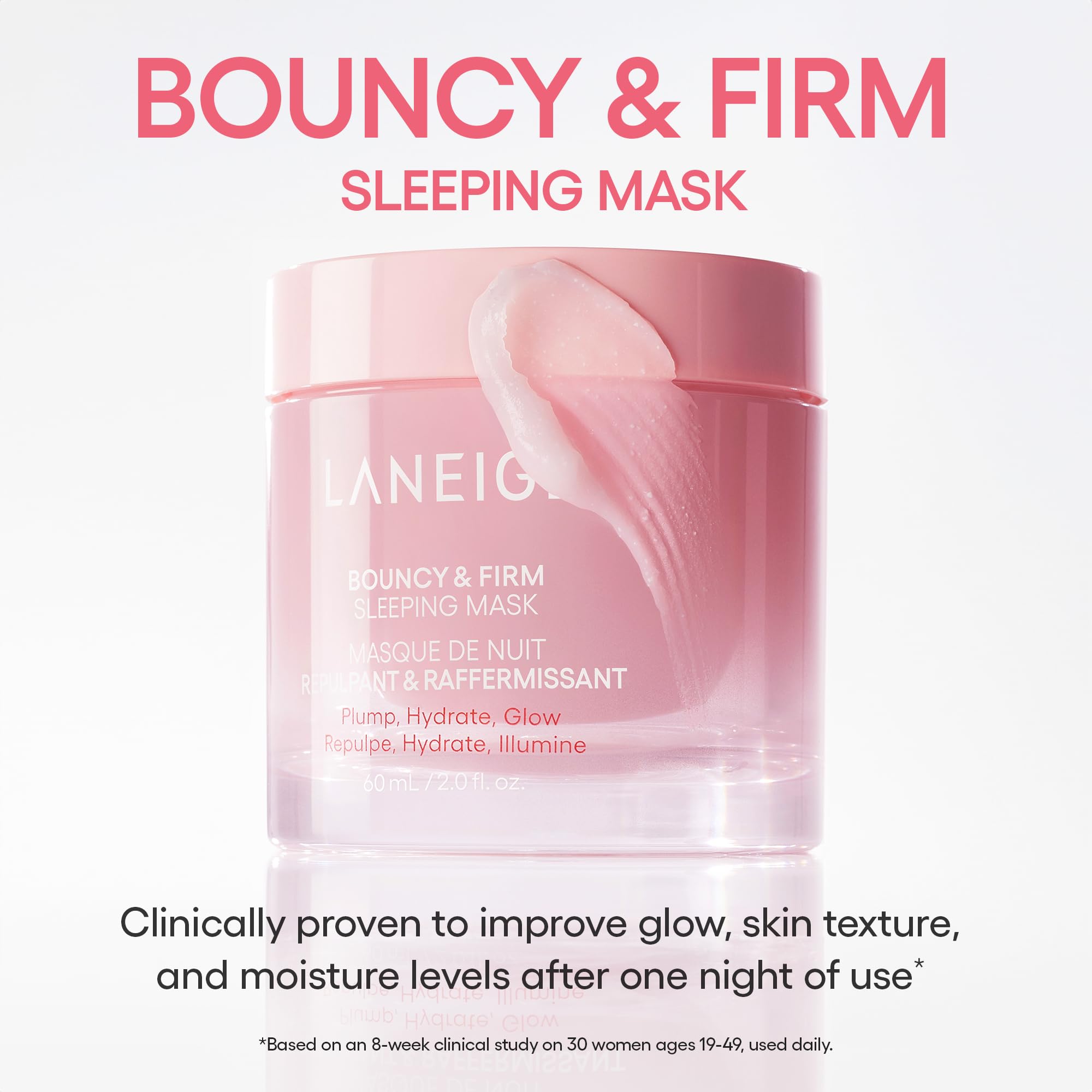 LANEIGE Lip Sleeping Mask: Nourish, Hydrate, Vitamin C, Murumuru & Shea Butter, Antioxidants, Flaky, Dry Lips Halalzen