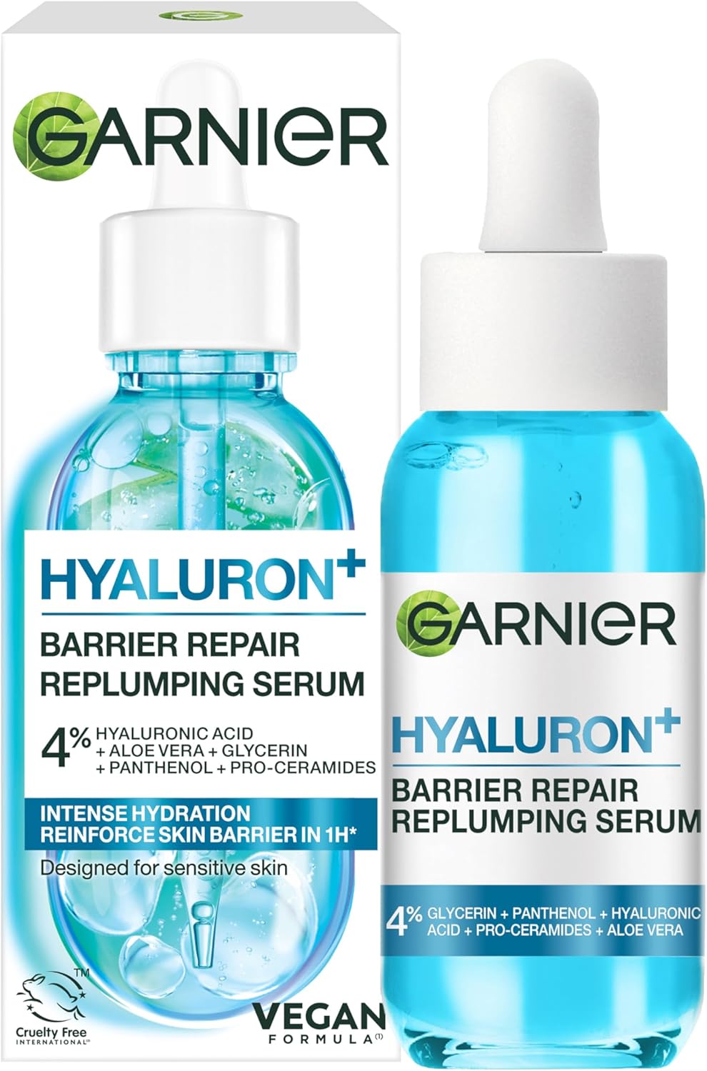 Garnier SkinActive Hyaluronic Acid Replumping Super Serum 30ml Halalzen