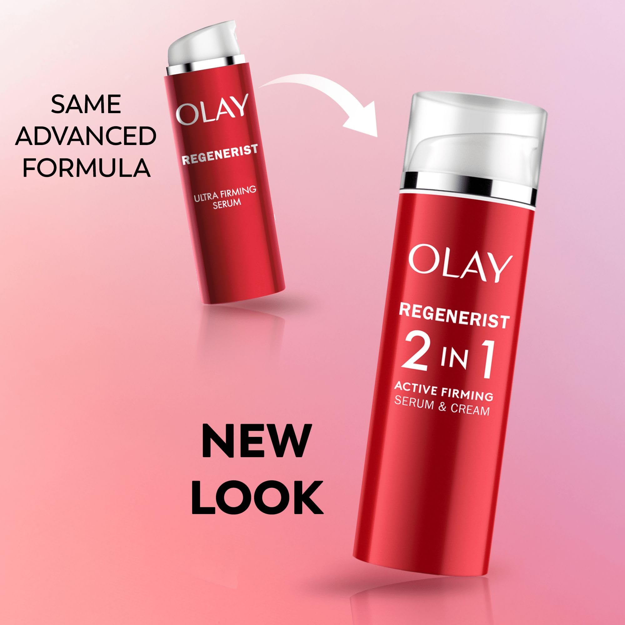 Olay Regenerist Firming Serum, Unique Formula With Vitamin B3 & Niacinamide, Instantly Hydrates For 24H, Ultra Firming 50ml