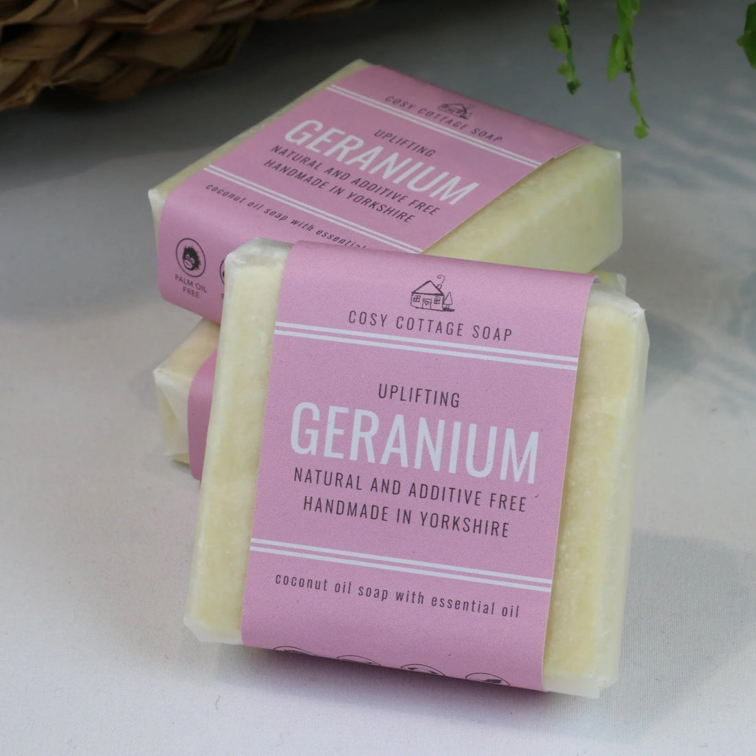 Cosy Cottage Therapeutic Hempseed & Patchouli Oil Soap Bar – 110g | Handmade, Natural & Moisturising Cleanser | Plastic Free, Palm Oil Free, SLS Free | Shower & Bath Soap | Gift for Women Halalzen