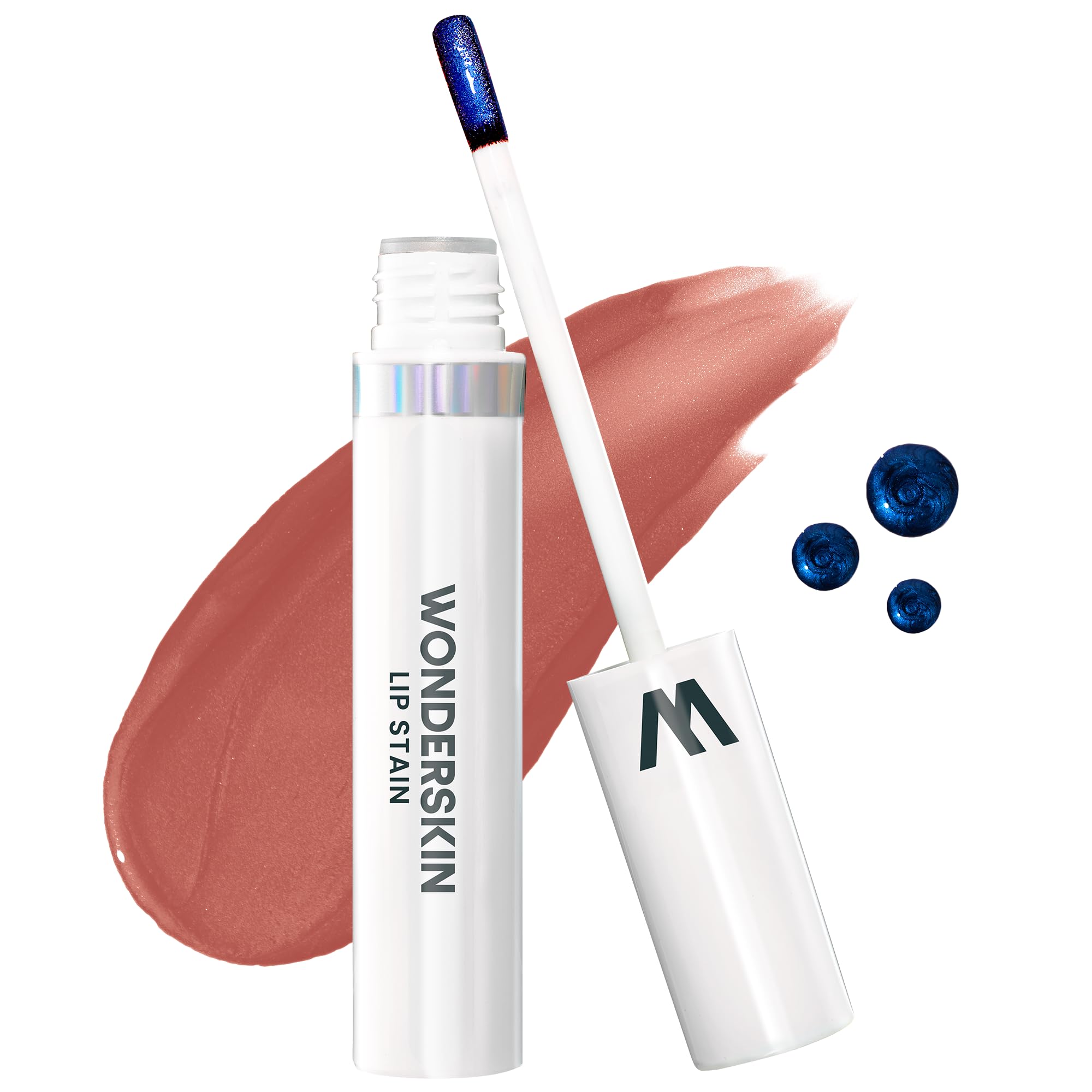 Wonderskin Wonder Blading All Day Lip Stain Peel Off Masque - Long Lasting, Waterproof and Transfer Proof Pink Lip Tint, Matte Finish Peel Off Makeup (First Kiss Masque) Halalzen