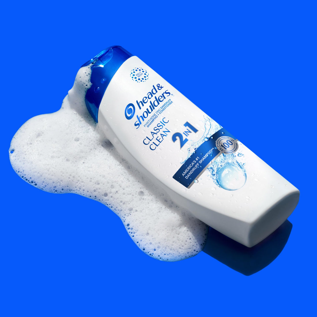 Head & Shoulders Anti-Dandruff Shampoo and Conditioner, Classic Clean 2-in-1, 1% Pyrithione Zinc, Flake Control, Deep Clean, Scalp Care, Fresh Scent, 8.45 fl oz Halalzen