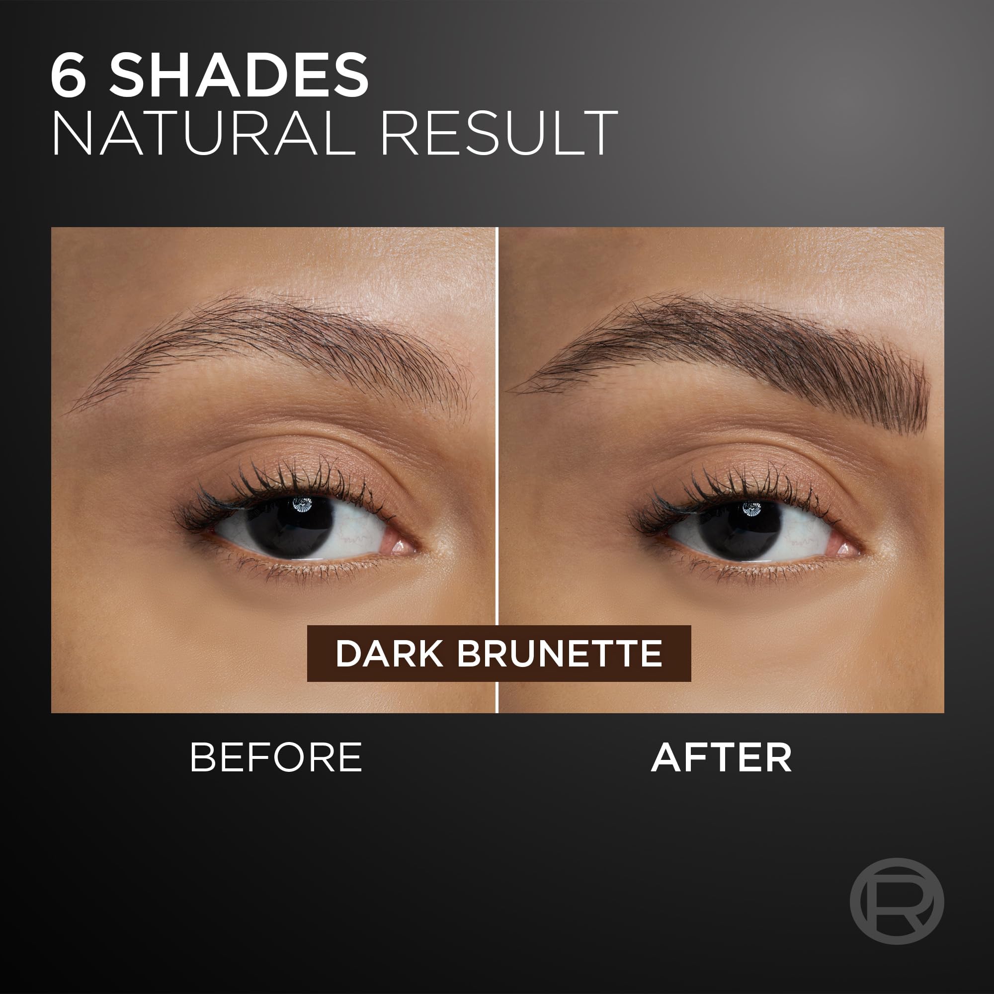L'Oréal Paris Infallible Faux Brow, Double Brush Tip Brow Tint Pen, Natural Finish, Waterproof, Transfer and Smudge-Resistant, Shaping Brows for up to 48 hours, Shade: Light Brunette