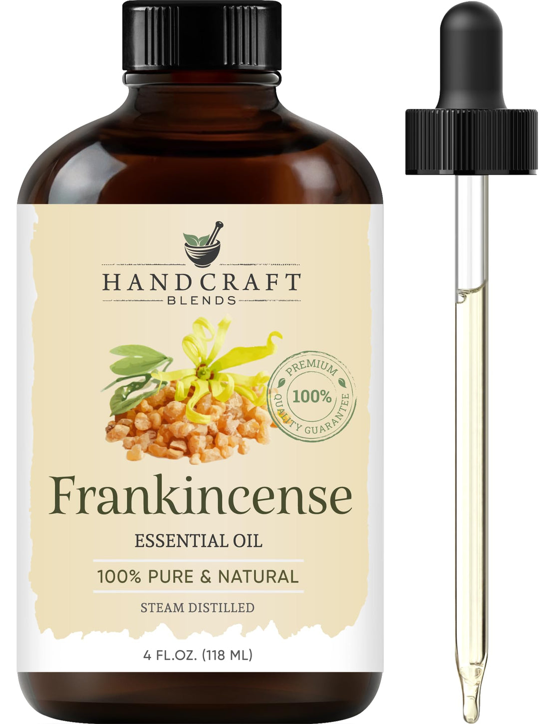 Handcraft Blends Eucalyptus Essential Oil - Huge 118 ml - 100% Pure and Natural - Premium Grade with Glass Dropper