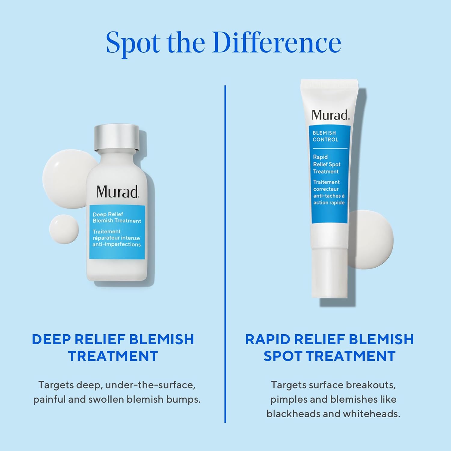 Murad Rapid Relief Spot Treatment - Blemish Control Max Strength 2% Salicylic Acid Gel - Fast Blemish Relief - Instant Blemish Spot Treatment - 15ml Clear Gel for Face Halalzen