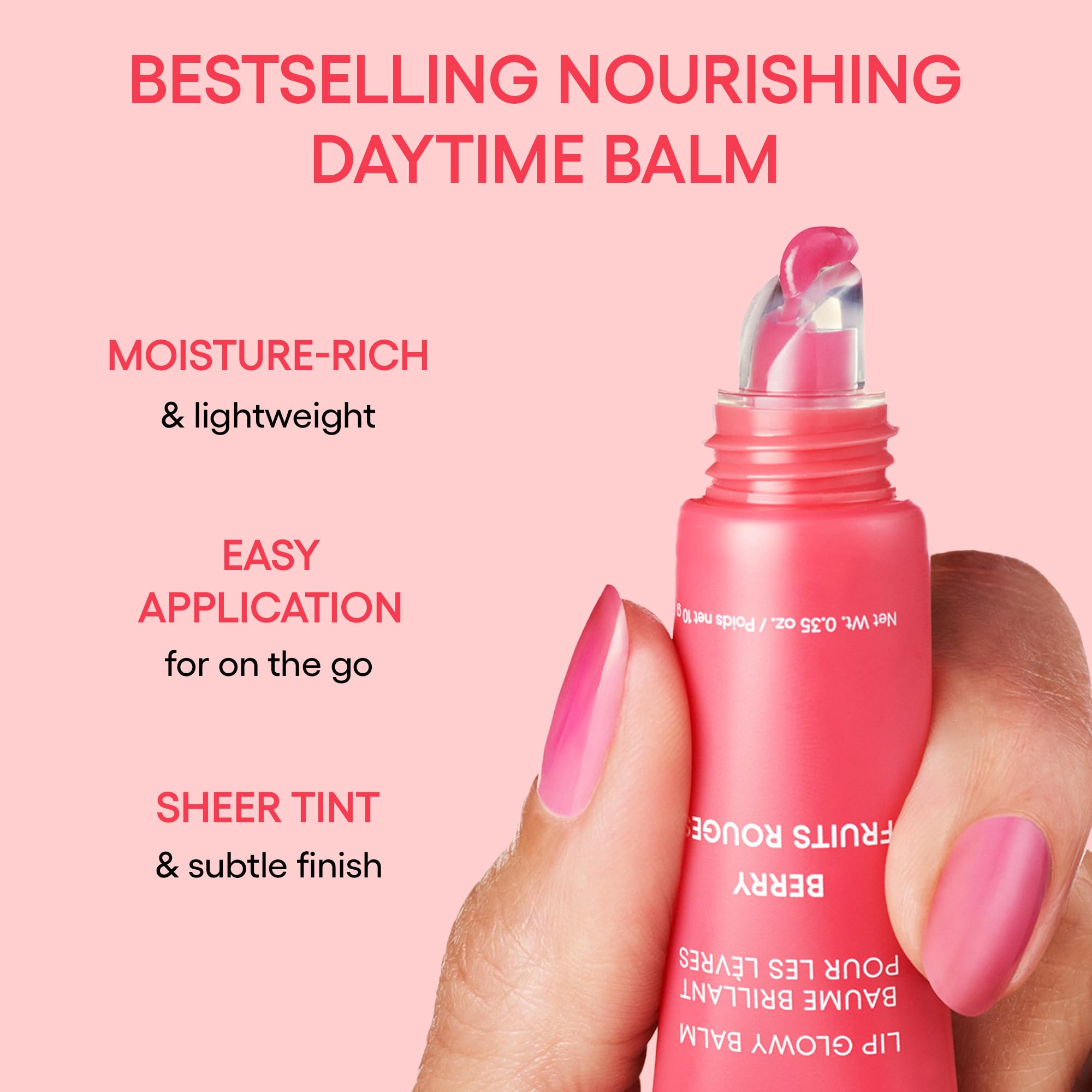LANEIGE Lip Glowy Balm: Sheer Tinted Lip Moisturizer with Shea Butter, for Hydrating Shine & Soft Lips Halalzen