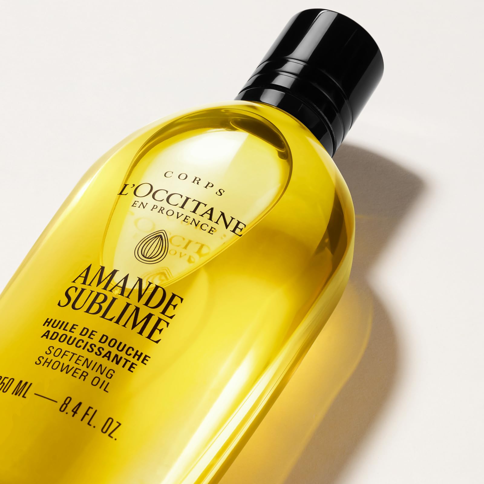 L'OCCITANE - Almond (Amande Sublime) Shower Oil - Soothing and firming - Made in France