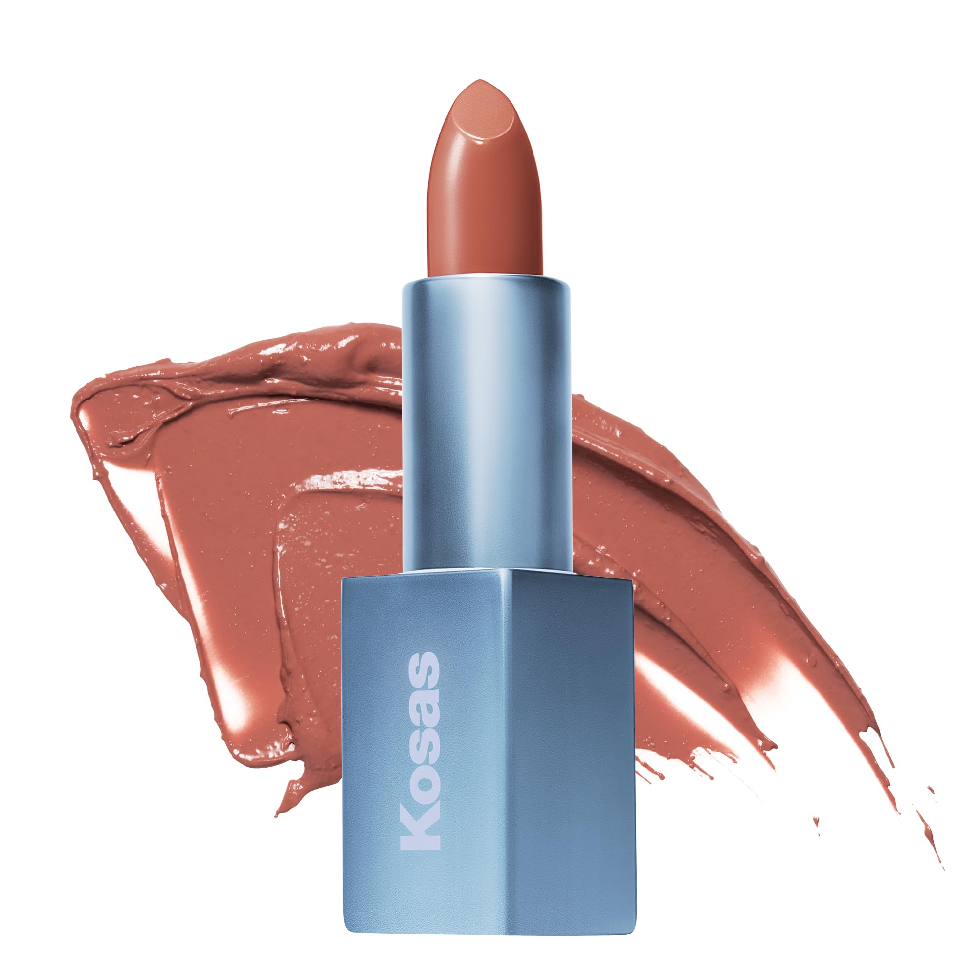 Kosas Weightless Lip Color Nourishing Satin Lipstick - High Impact Lip Color with Clean Formula - Comfy Feel & Soft Finish - Fantasy Life