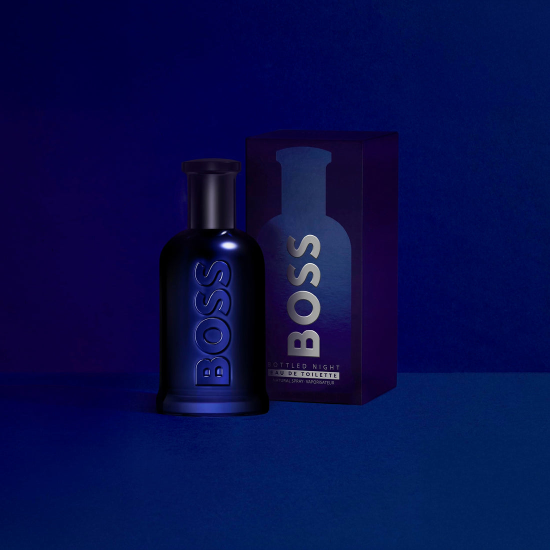 BOSS Bottled Night - Eau de Toilette for Him - Woody Fragrance with Notes of Birch Leaf, Cardamom and Musk - Medium Longevity