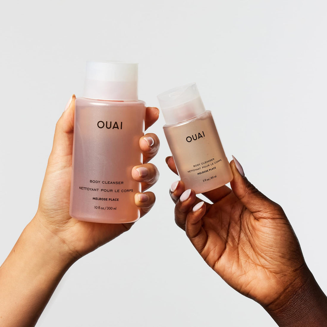 OUAI Body Cleanser, St. Barts - Foaming Body Wash with Jojoba Oil and Rosehip Oil to Hydrate, Nurture, Balance and Soften Skin - Paraben, Phthalate and Sulfate Free Skin Care Products (10 Fl Oz)