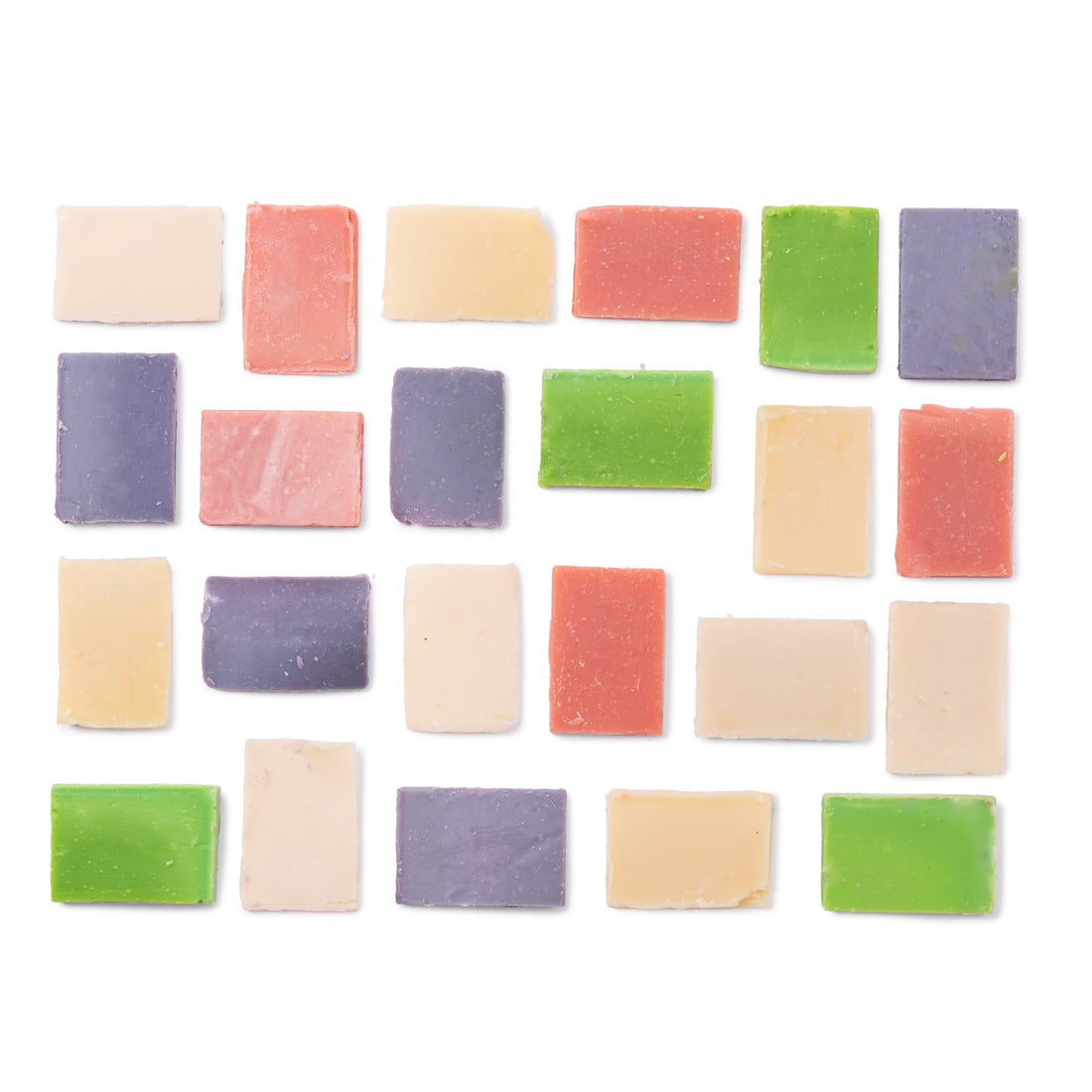Hand Blocks: Cedarwrood & Eucalyptus (6 Pack) - Cold Processed Natural Soap Bars - Plastic, Palm, SLS, SLES & Paraben Free Halalzen