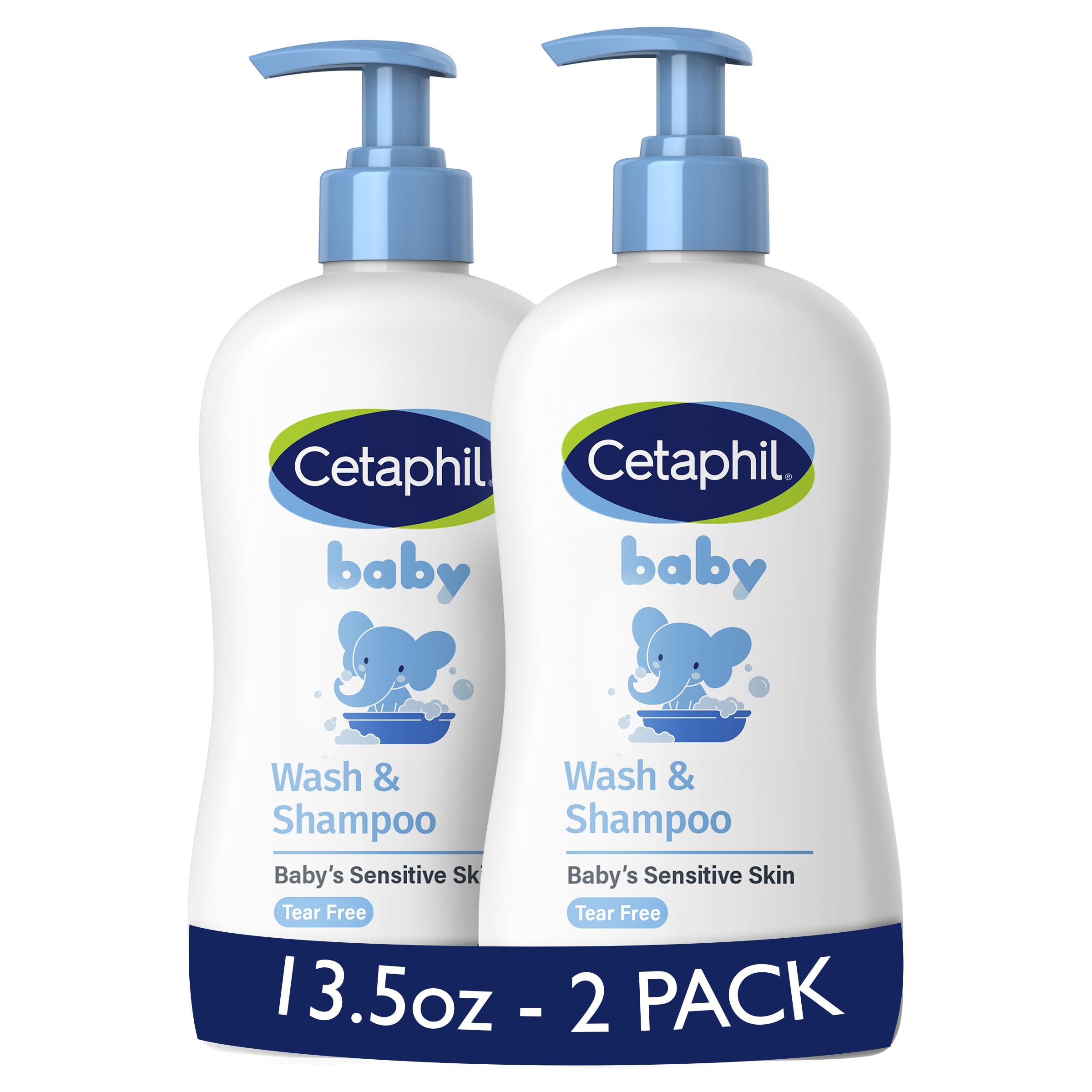 Cetaphil Baby Shampoo and Body Wash with Organic Calendula, Tear Free, Hypoallergenic, Ideal for Everyday Use, Dermatologist Tested, 7.8oz Halalzen