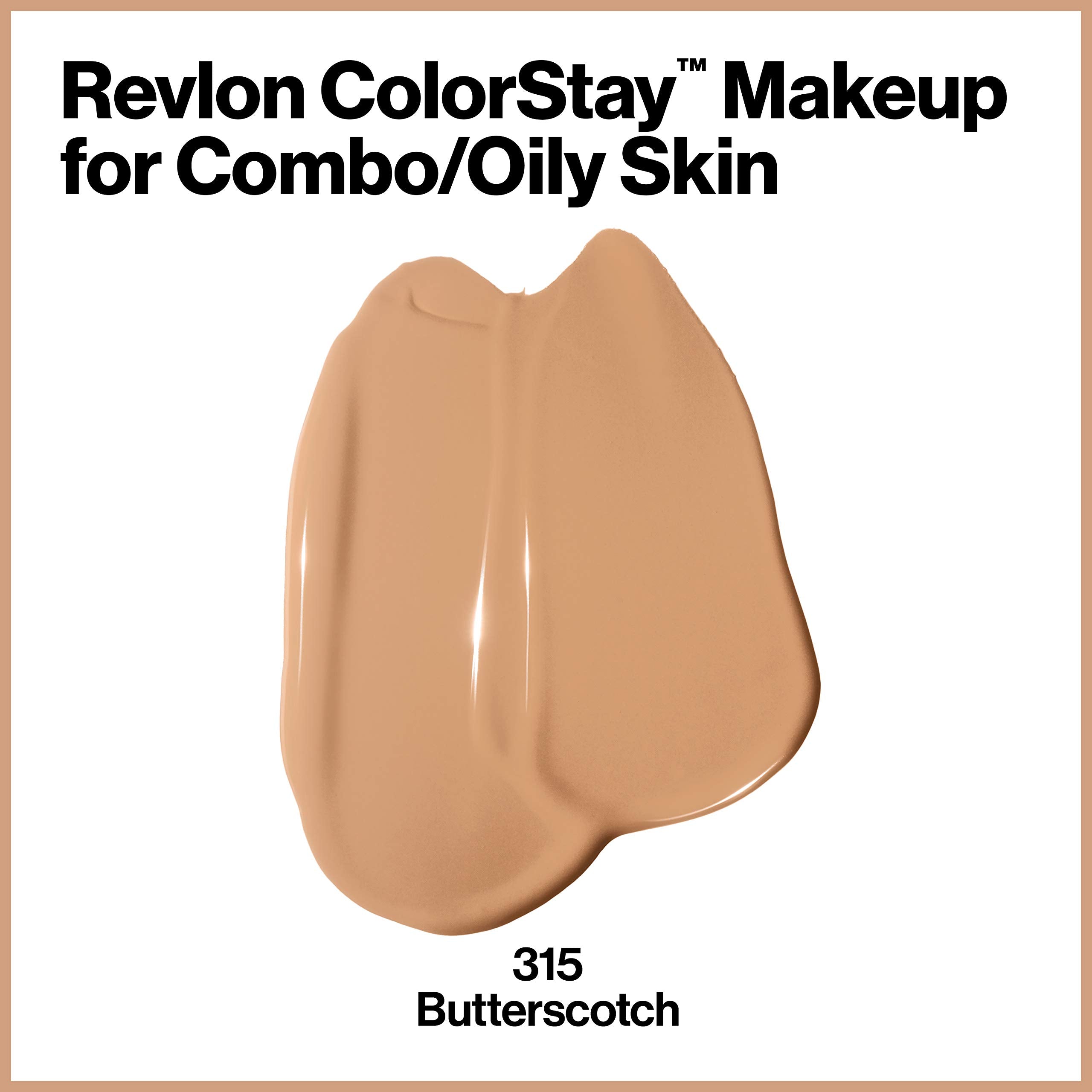 Revlon Colorstay Liquid Foundation Makeup for Combination/Oily Skin SPF15 Medium to Full Coverage (30ml) Matte Finish, Buff (150) Unisex Halalzen