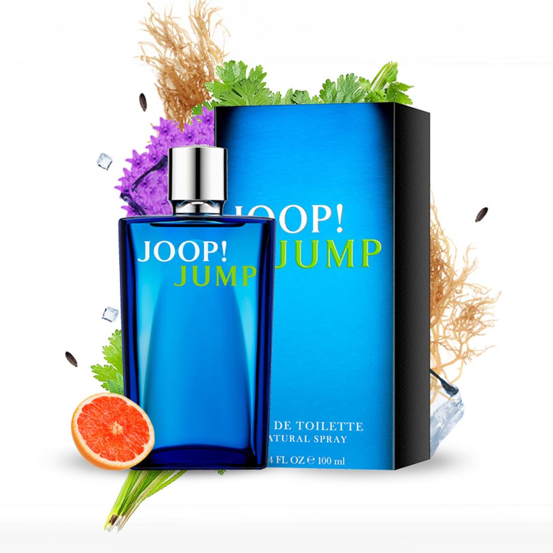 JOOP! Jump - Eau de Toilette for Men - Citrus & Aromatic Fragrance with Notes Of Grapefruit, Heliotrope and Vetiver - Medium Longevity