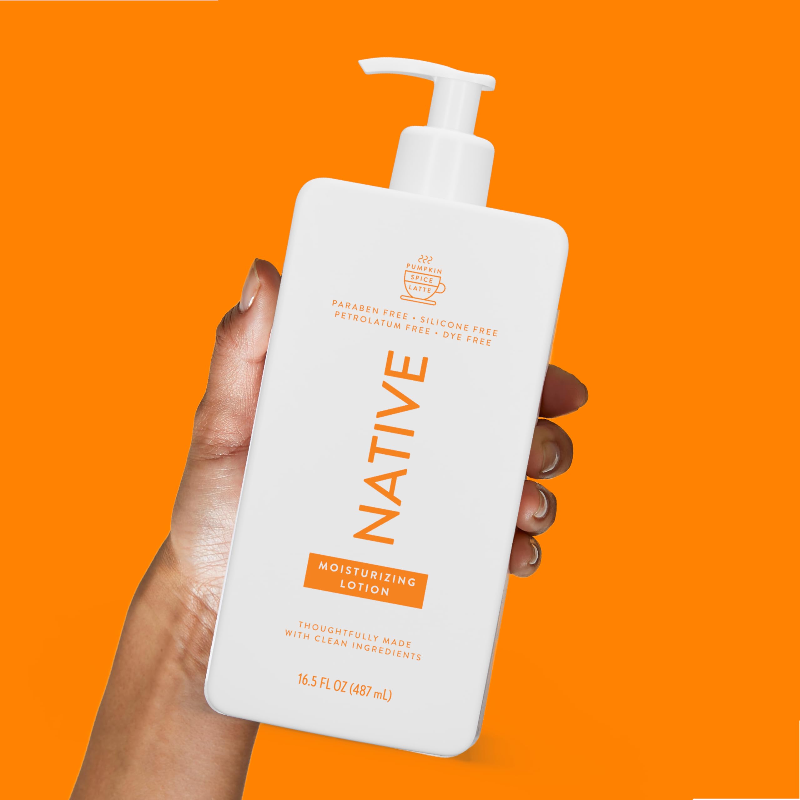 Native Body Lotion, Coconut & Vanilla, 48-Hour Hydration for Dry & Sensitive Skin, Made with Plant-Based Moisturizers like Shea Butter, Silicone & Paraben Free, 16.5 fl oz Halalzen