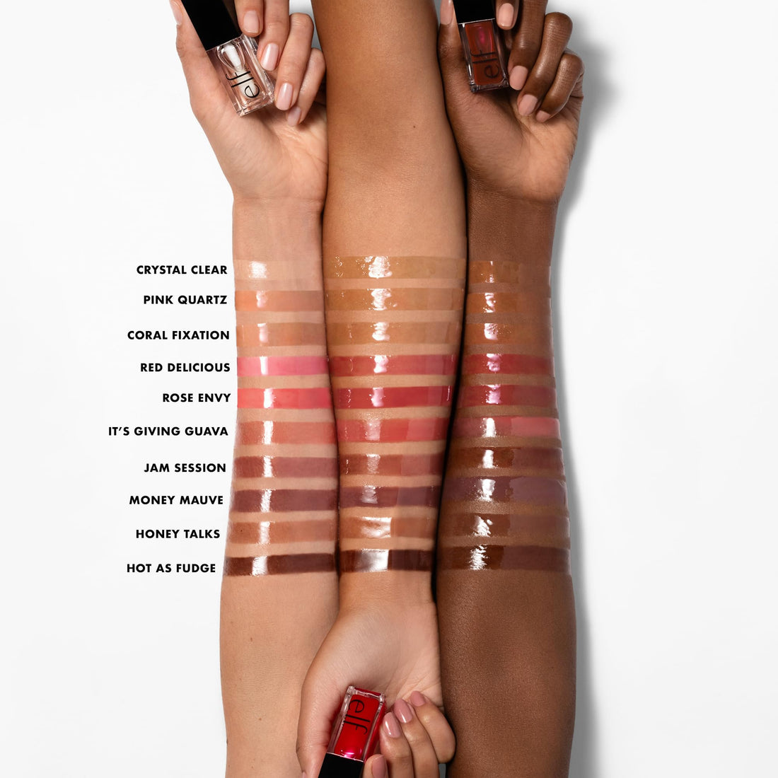 e.l.f. Glow Reviver Lip Oil, Nourishing Tinted Lip Oil For A High-Shine Finish, Infused With apricot Oil, Vegan & Cruelty-Free, It's Giving Guava