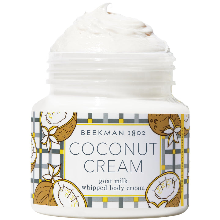 Beekman 1802 Whipped Body Cream – Rich Body Butter & Moisturizing Body Cream, Goat Milk Lotion, Shea Butter & Vitamin E, Hydrating Body Moisturizer for Dry Skin - Pure 8 oz Halalzen