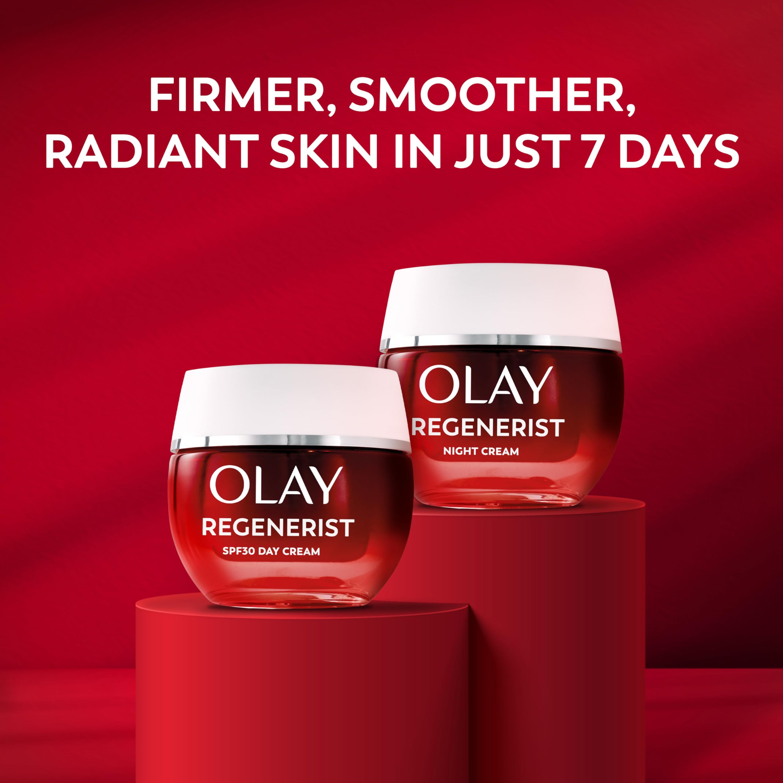 Olay Regenerist Night Cream - Anti-Wrinkle Face Cream and Skincare Face Moisturiser with Niacinamide and Peptides, Active Firming Formula that Firms, Restores, and Hydrates, Fragrance-Free, 50ml