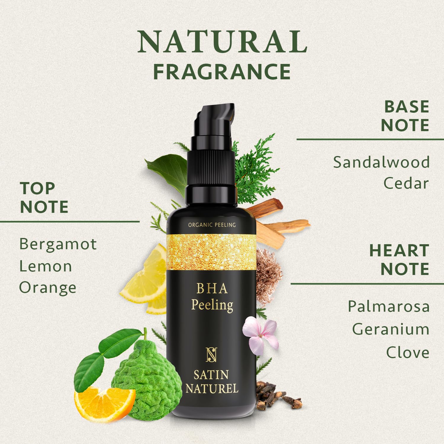 Satin Naturel High-Dose Hyaluronic Serum 100 ml – Organic Hyaluronic Acid Facial Serum – Anti-Aging Moisturizing Serum – Vegan – 24h Hydration – Facial Care for Women and Men