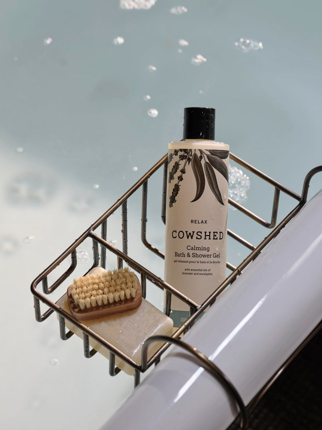 Cowshed Bath & Shower Gel 300ml | Replenish Uplifting Body Wash for Women & Men | Natural Body Wash, No Parabens | Hydrating Vegan Shower Gel with Red Mandarin, Bitter Orange and Grapefruit