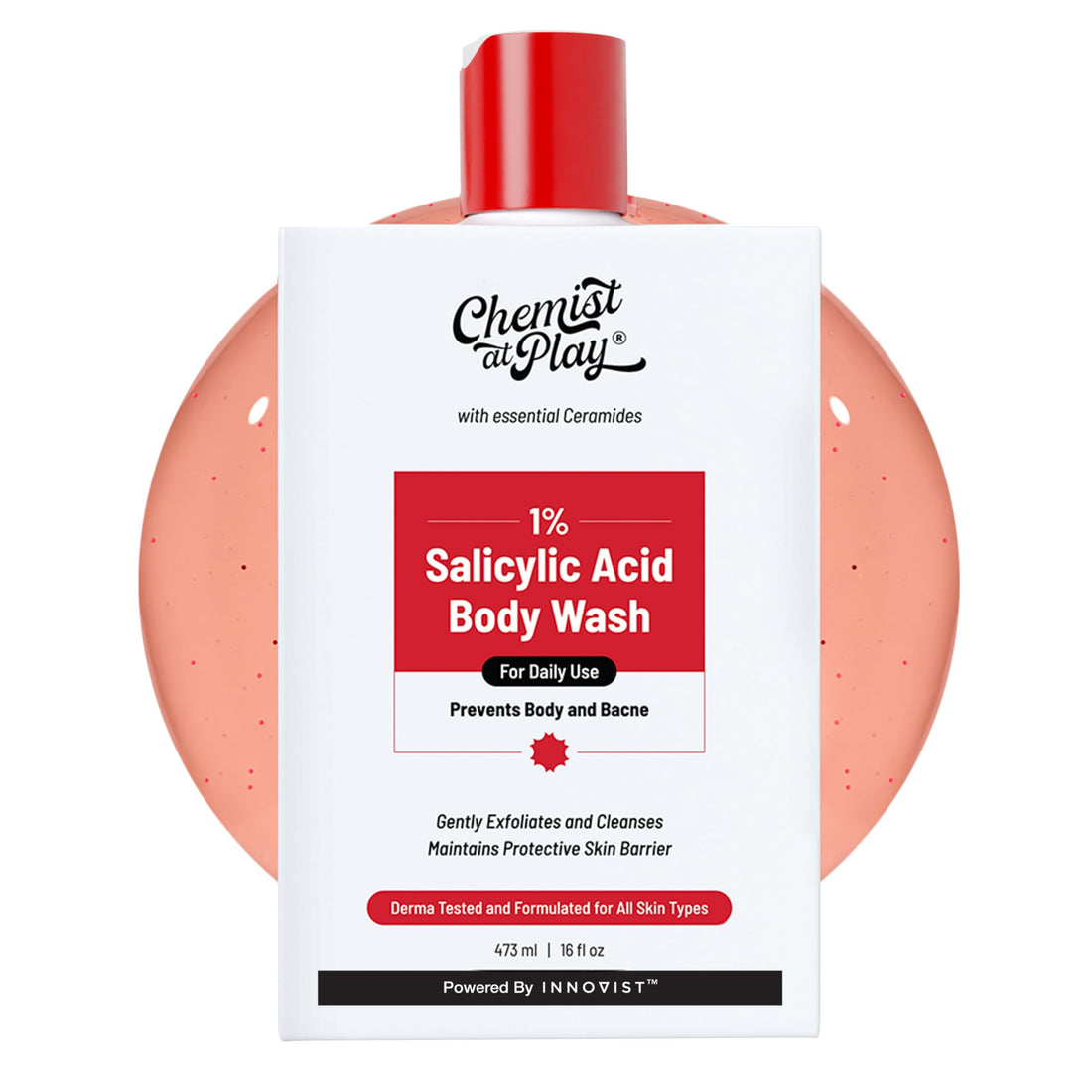 Chemist at Play Brightening Body Wash | Alpha Arbutin & Vitamin C | Fades Dark Spots & Evens Skin Tone | Glycolic Acid | Sulphate Free | 236ml