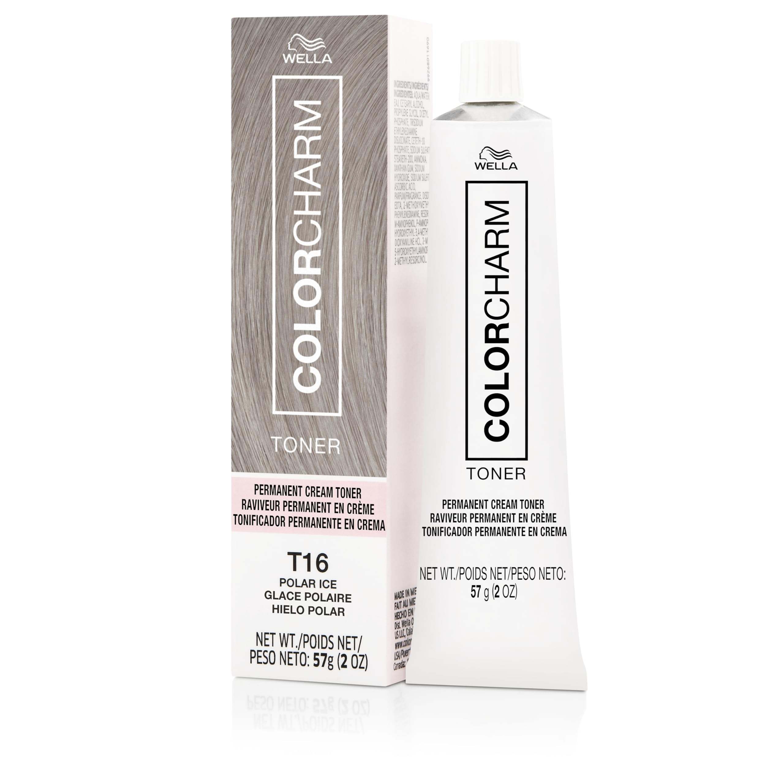 COLORCHARM Permanent Crème Hair Toner | Free of Animal-Derived Ingredients, Parabens Free & Gluten Free | 2 oz
