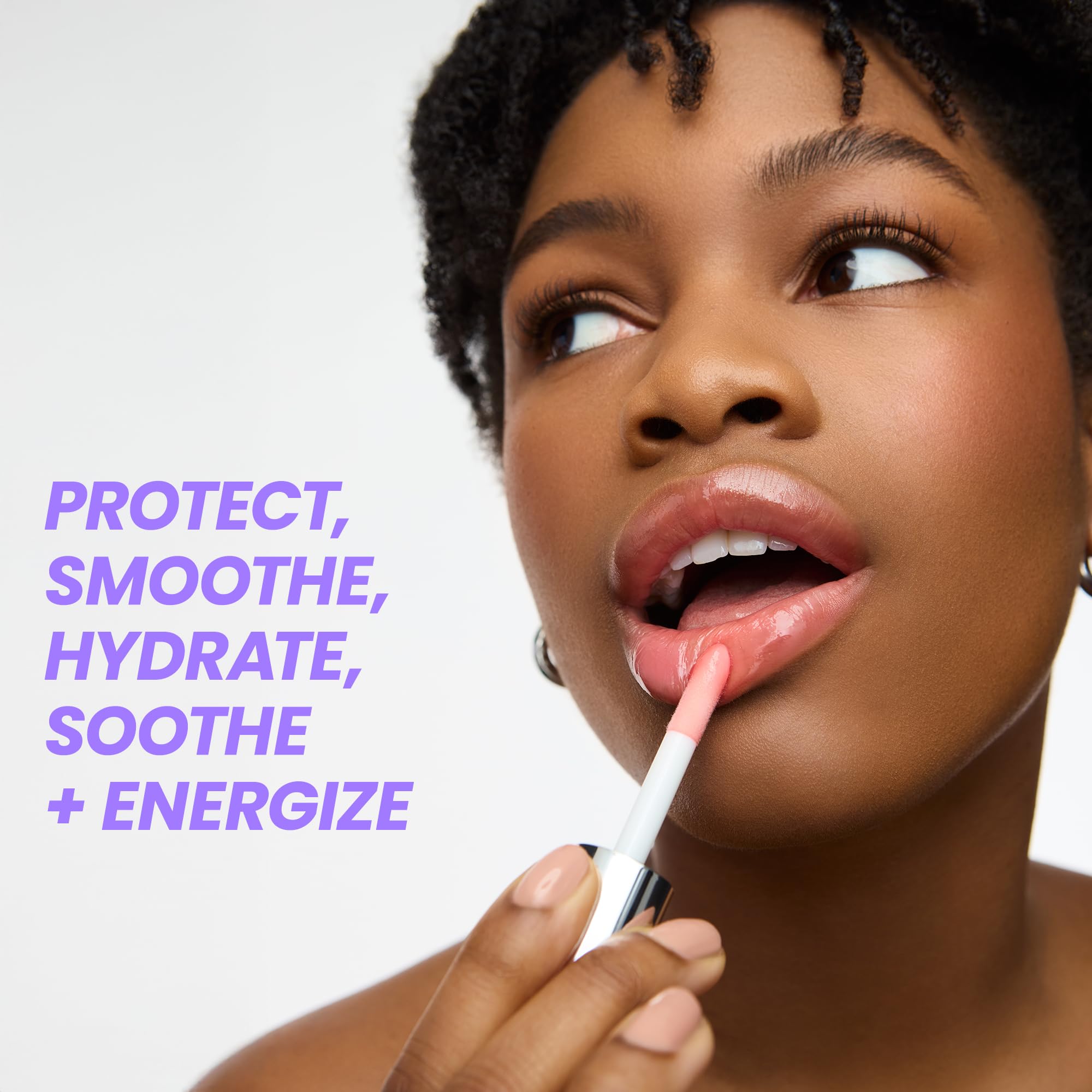 Wonderskin Lip Oil Rehab Serum - Tinted Lip Oil, Hydrating, Moisturizing, and Non-Sticky Deep Red Tint Serum for Dry Lips (Honey) Halalzen