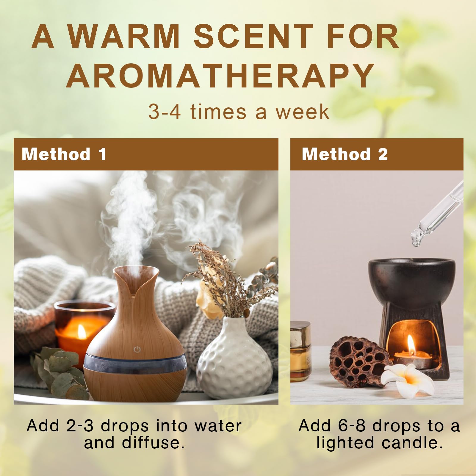 Peppermint Essential Oil 100ml - Pure Natural Essential Oils Strong,Fresh Minty Scent Increases Clarity - Perfect for Aromatherapy,Diffuser, Clear Breathing-Strong Peppermint Oil
