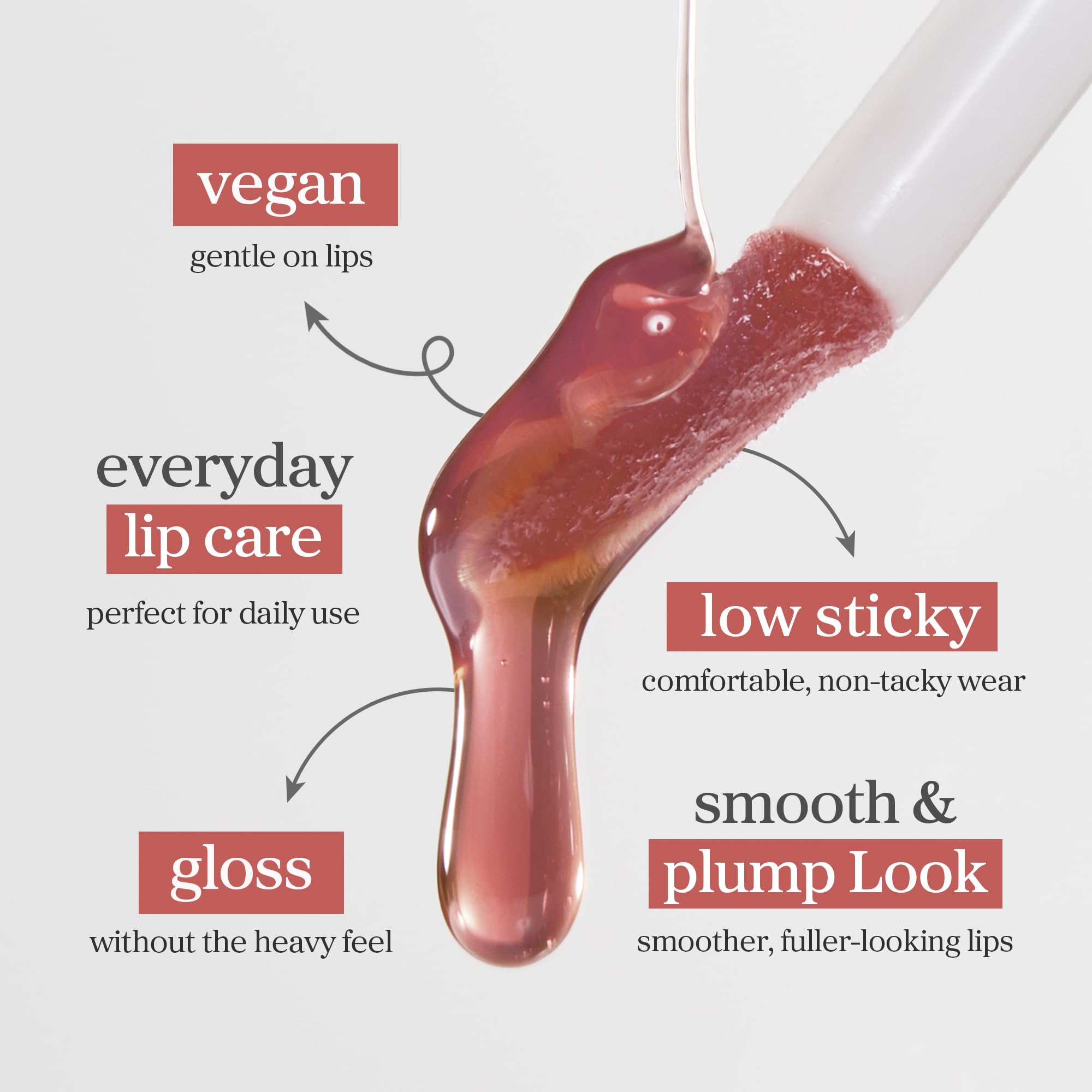 NOONI Korean Lip Oil - Applepeony | Long-Lasting, Moisturizing, Plumping, Revitalizing for Dry Lips, Waterproof, No Peel Off, Hydrating Lip Stain, Stocking Stuffers, Cute Stuff, 0.12 FL Oz Halalzen