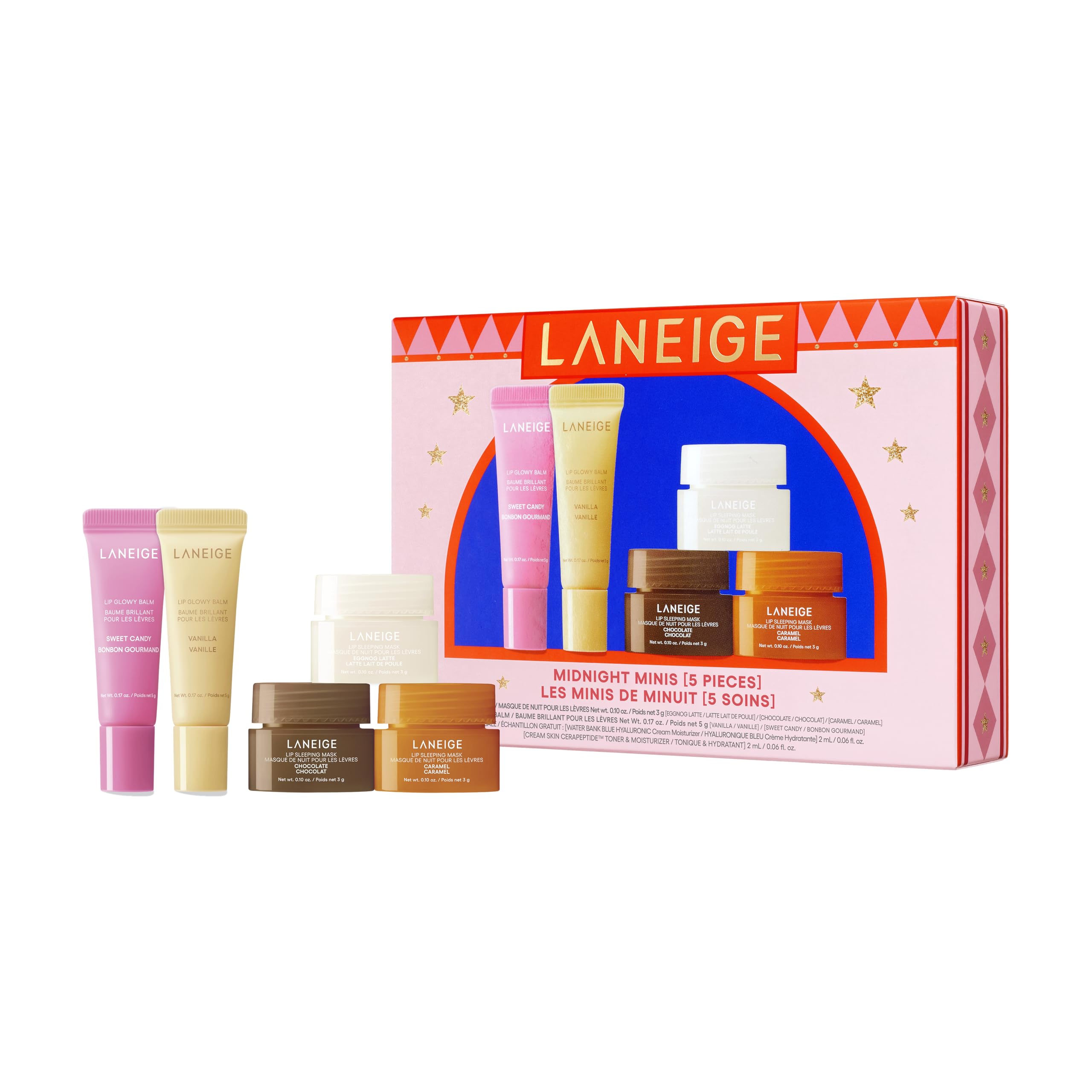 Laneige Skincare & Lip Care Holiday Gift Sets – Lip Mask, Water Bank, Lip Glowy Balm – Beauty Essentials for Gifting & Self-Care Halalzen