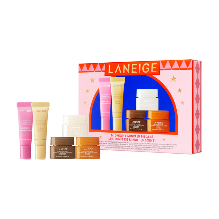Laneige Skincare & Lip Care Holiday Gift Sets – Lip Mask, Water Bank, Lip Glowy Balm – Beauty Essentials for Gifting & Self-Care Halalzen
