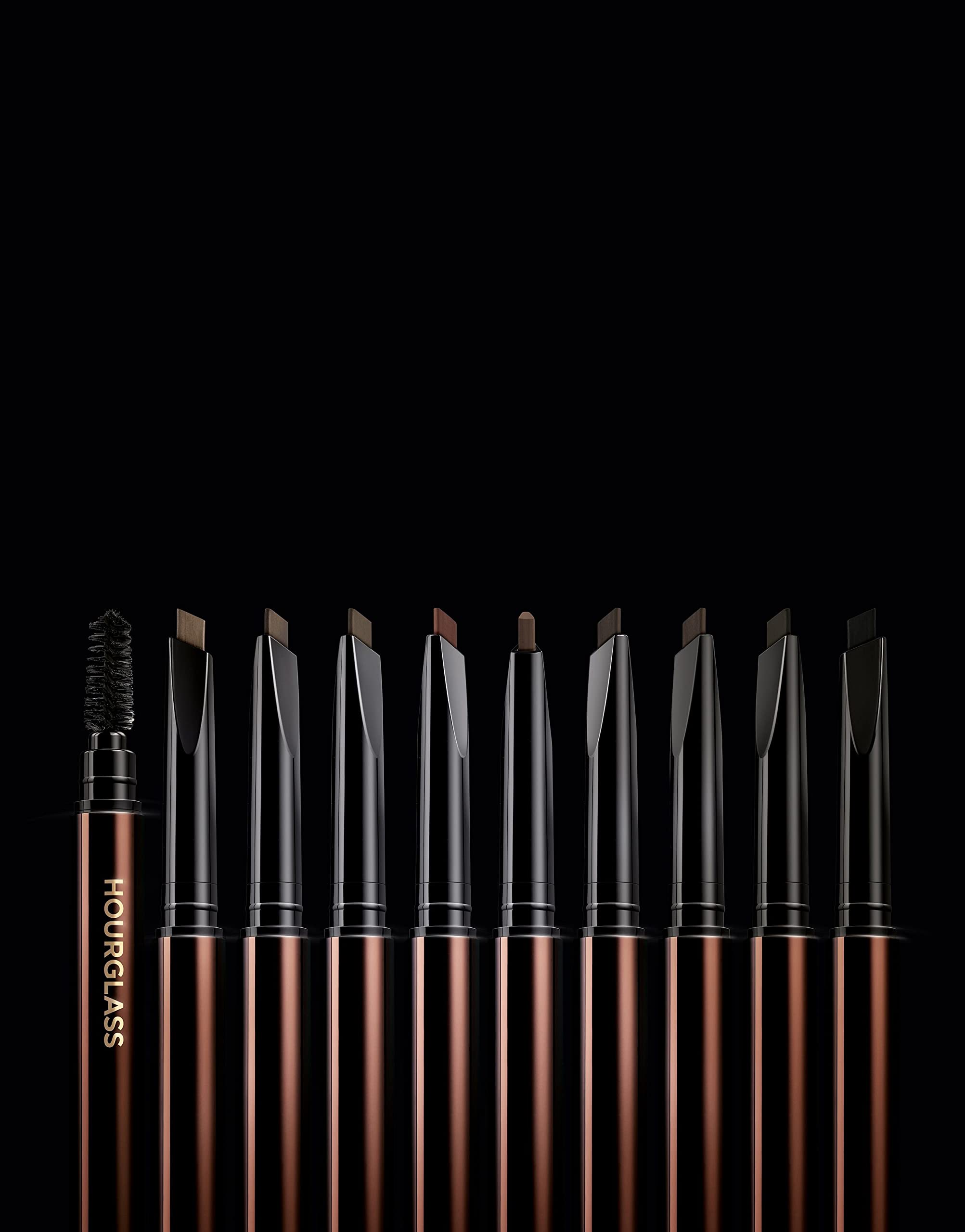 Hourglass Arch Brow Sculpting Pencil.Mechanical Eyebrow Pencil for Shaping and Filling.