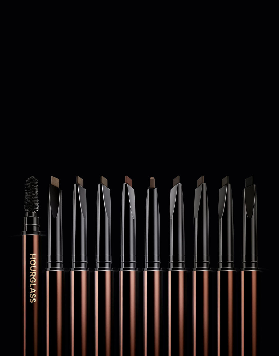 Hourglass Arch Brow Sculpting Pencil.Mechanical Eyebrow Pencil for Shaping and Filling.