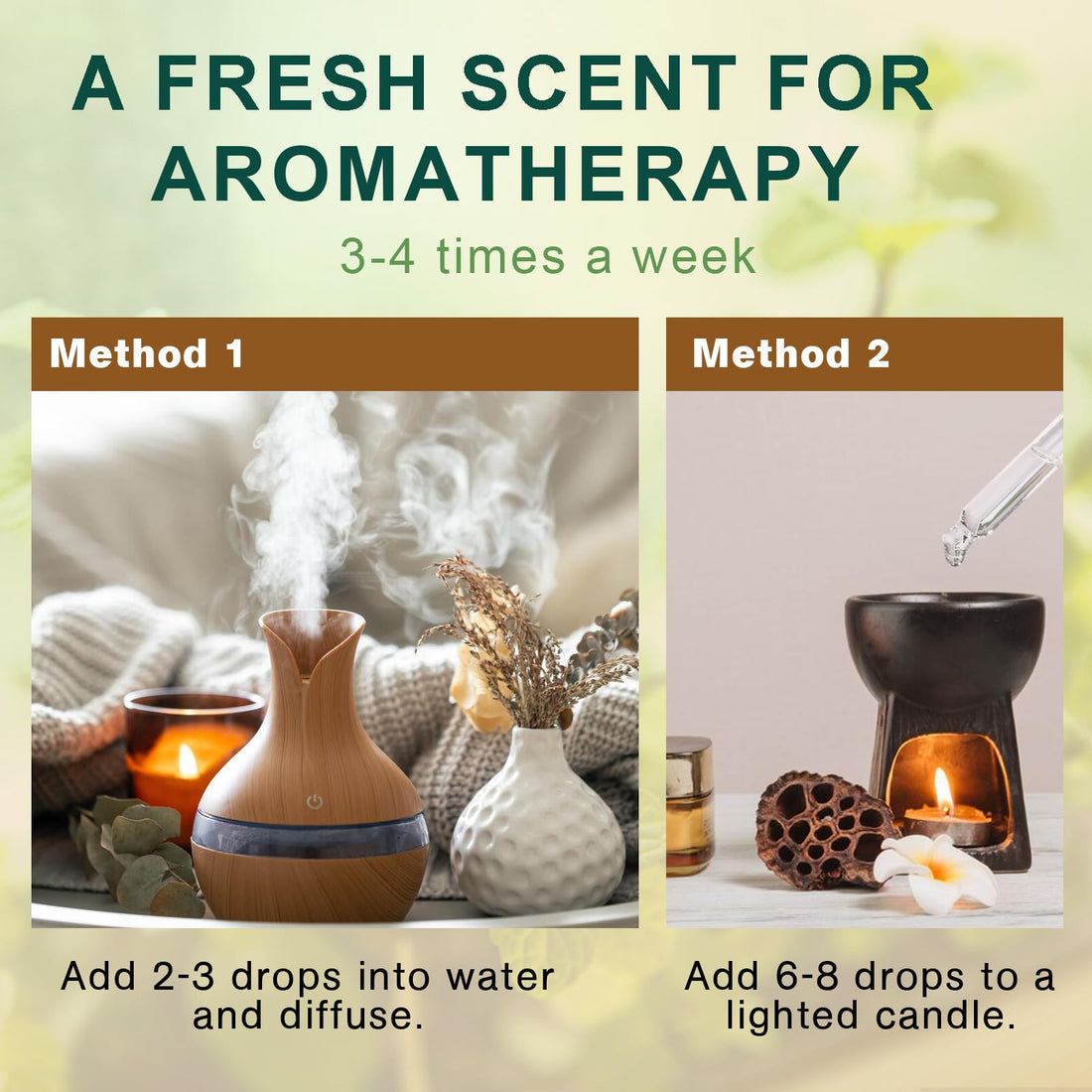 Peppermint Essential Oil 100ml - Pure Natural Essential Oils Strong,Fresh Minty Scent Increases Clarity - Perfect for Aromatherapy,Diffuser, Clear Breathing-Strong Peppermint Oil