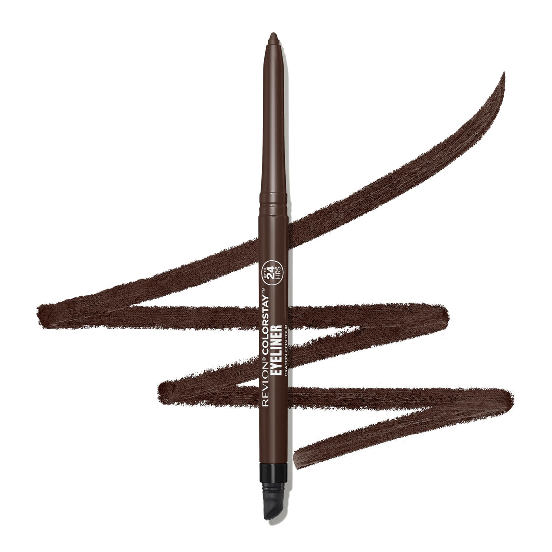 Revlon ColorStay Pencil Waterproof Eyeliner, Smudge-Proof, Eye Makeup with Built-In Sharpener, 201 Black, 2 pack