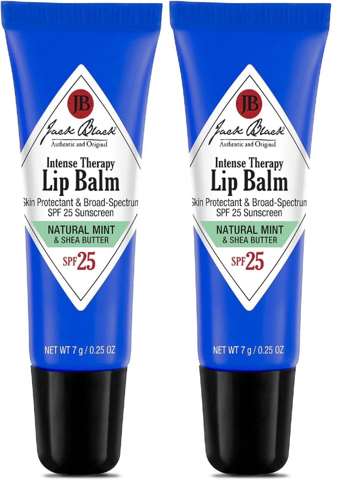 Jack Black Intense Therapy Lip Balm, 0.25-Oz. – SPF 25 Sun Protection, Lip Moisturizer, Hydrating Lip Balm with SPF, Lip Sunscreen Halalzen